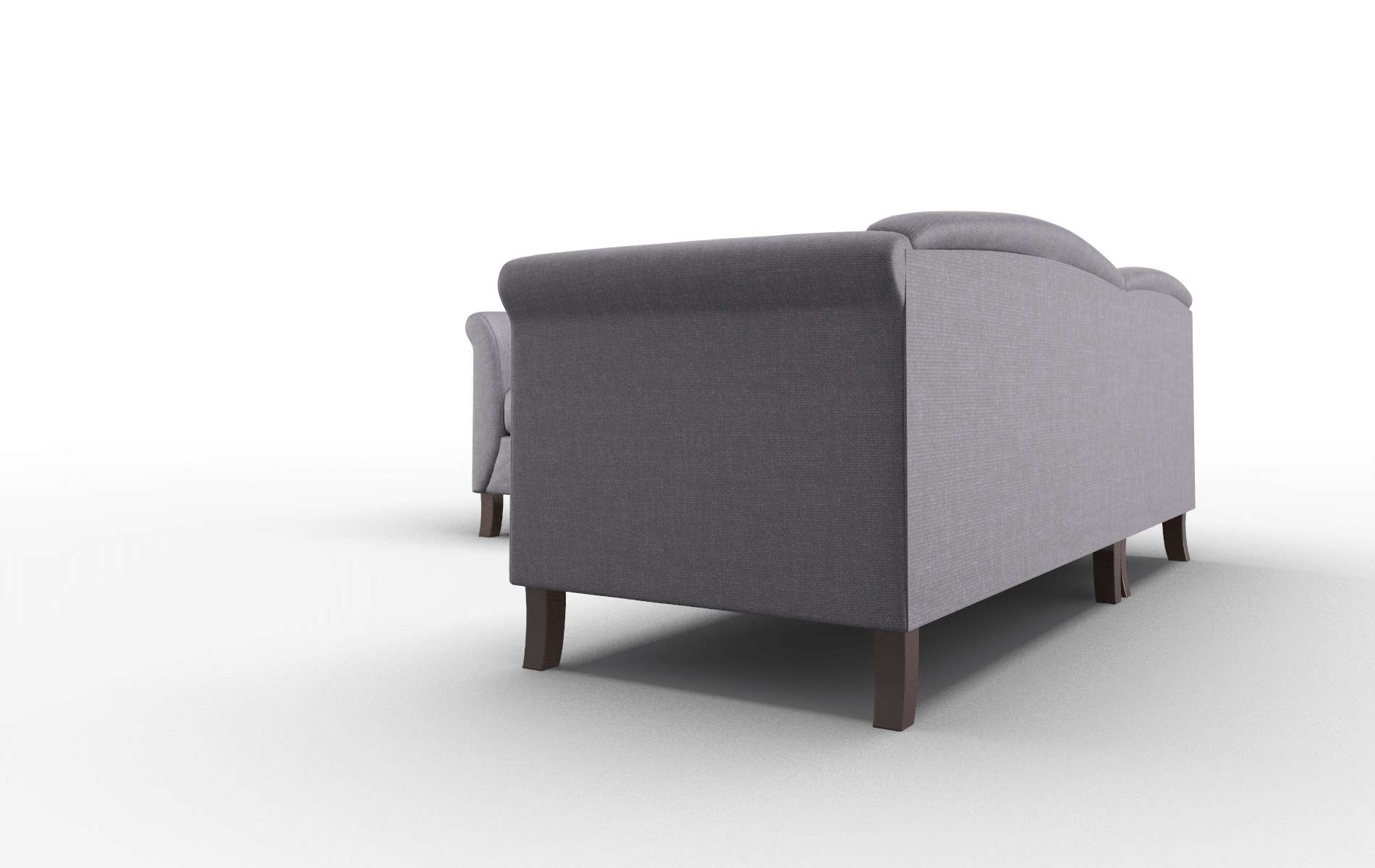 Crete Durham Ink Sectional espresso legs 4