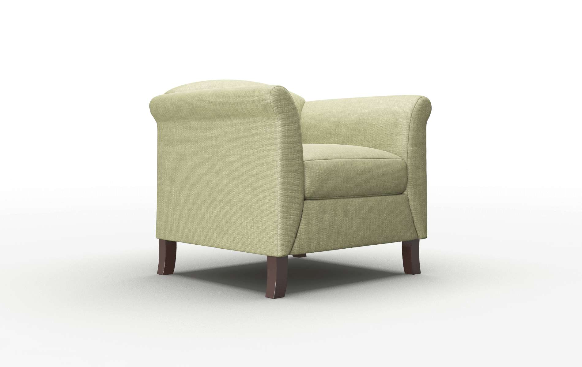 Crete Durham Lime Chair espresso legs 2