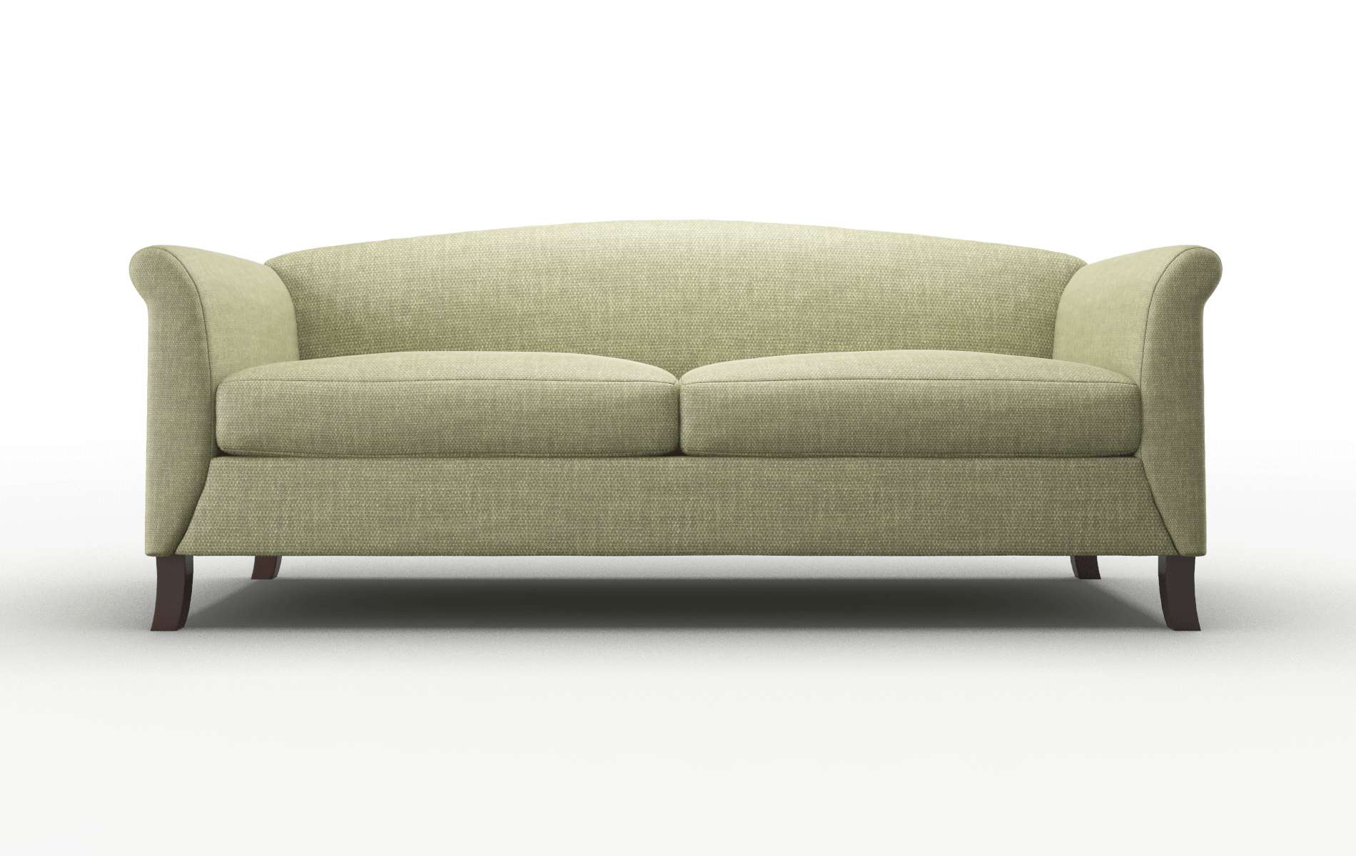 Crete Durham Lime Sofa espresso legs 1