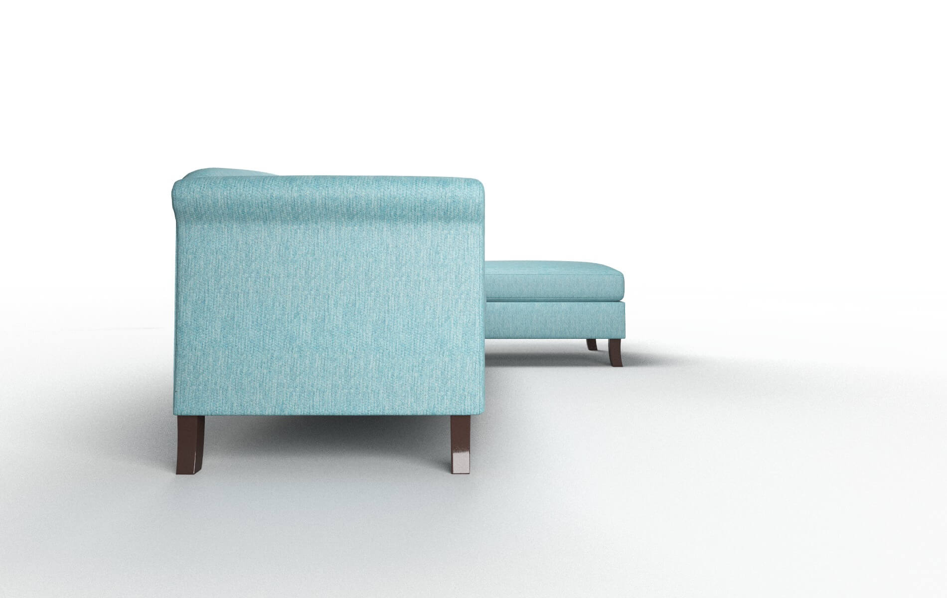 Crete Durham Pine Panel espresso legs 3