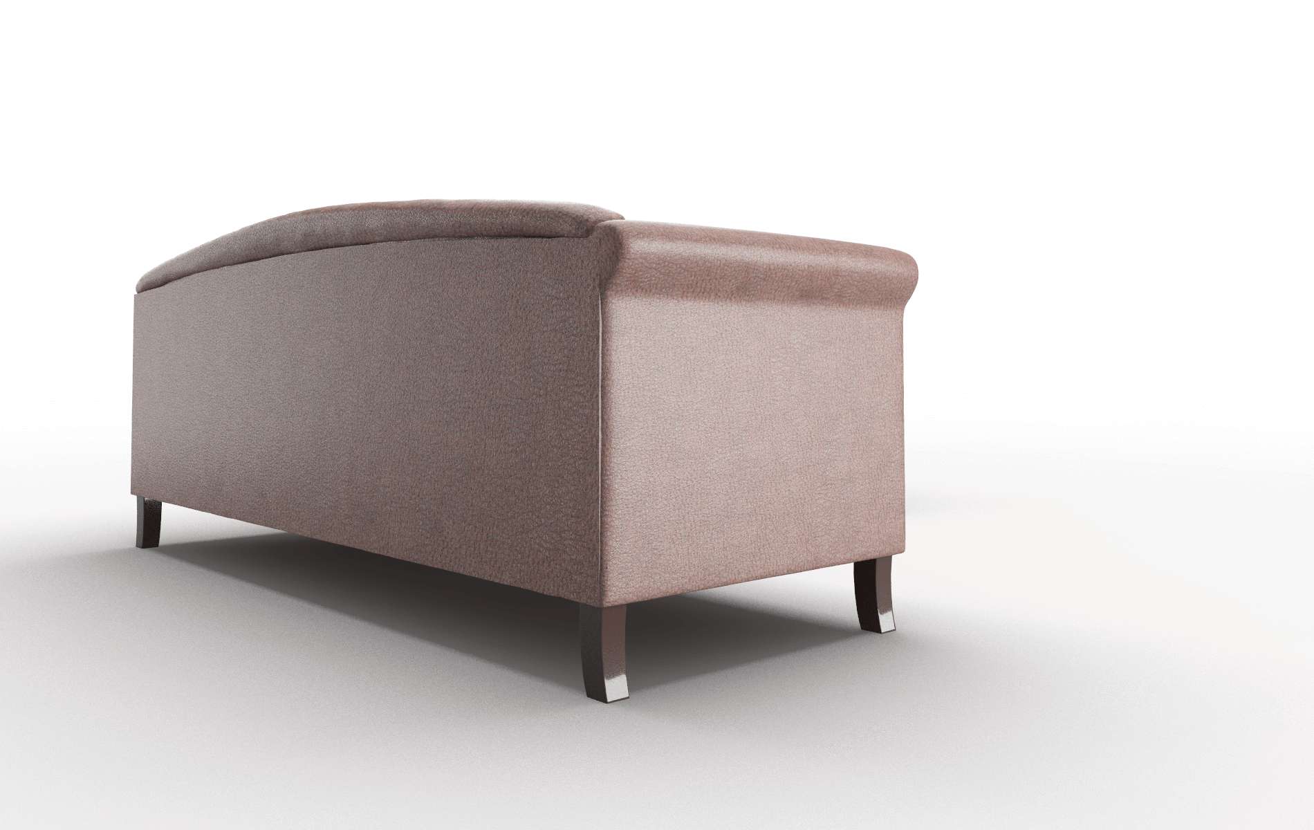 Crete Ford Brown Sectional espresso legs 3