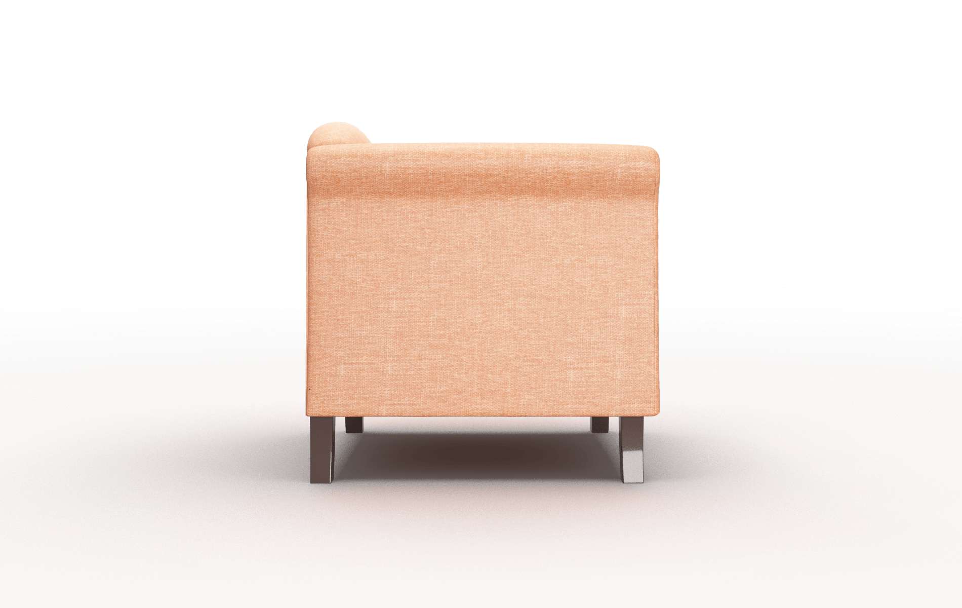 Crete Hepburn Appricot Chair espresso legs 3