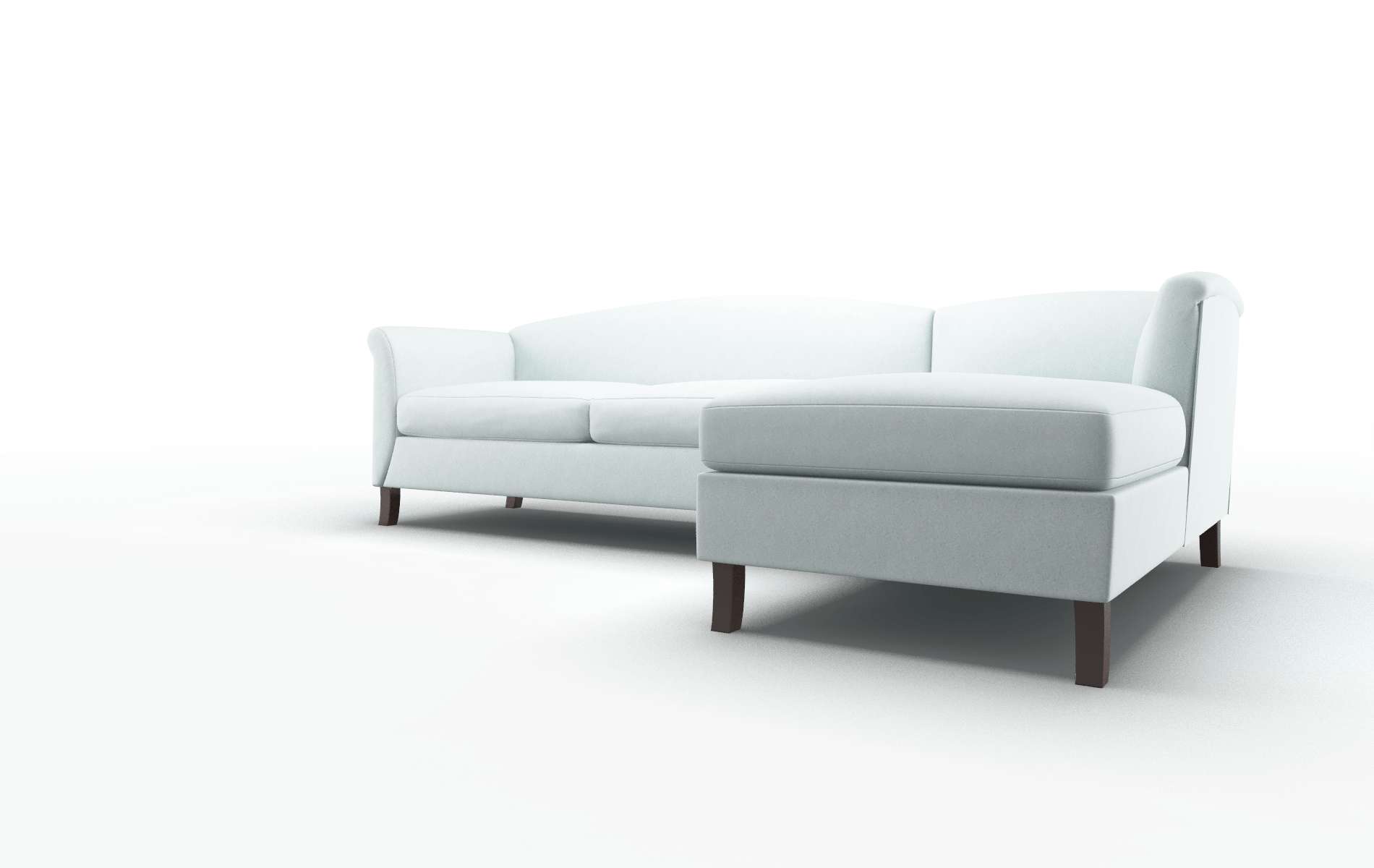 Crete Hepburn Peridot Panel espresso legs 4