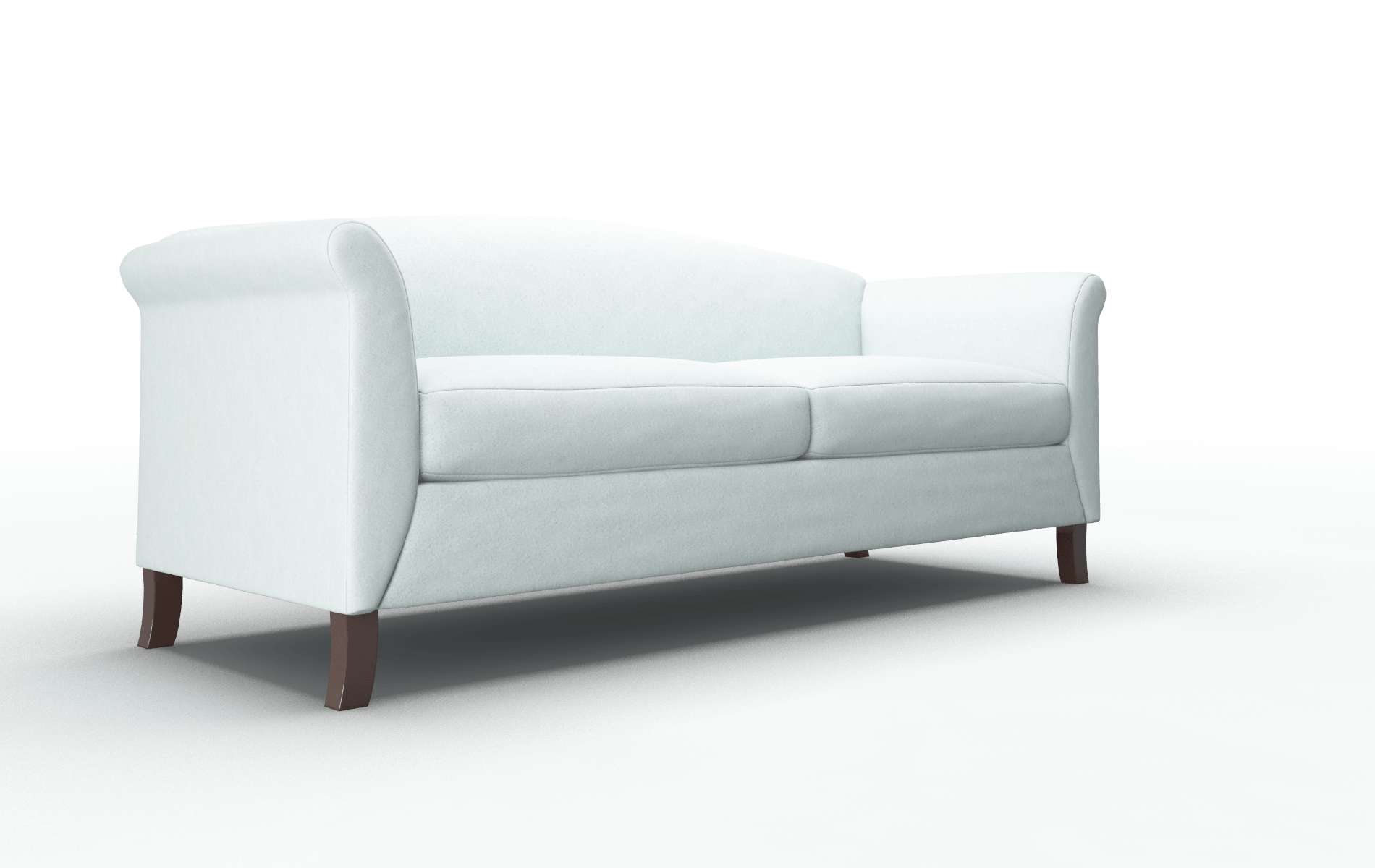 Crete Hepburn Peridot Sofa espresso legs 2