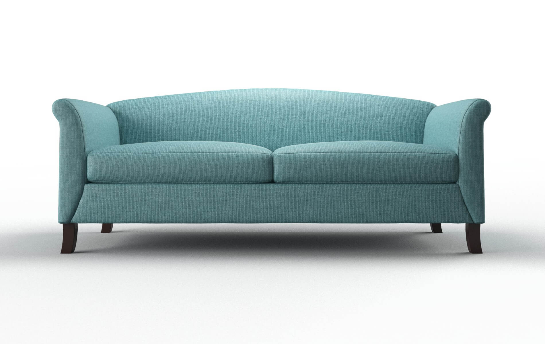 Crete Hepburn_hrp Emerald Sofa espresso legs 1