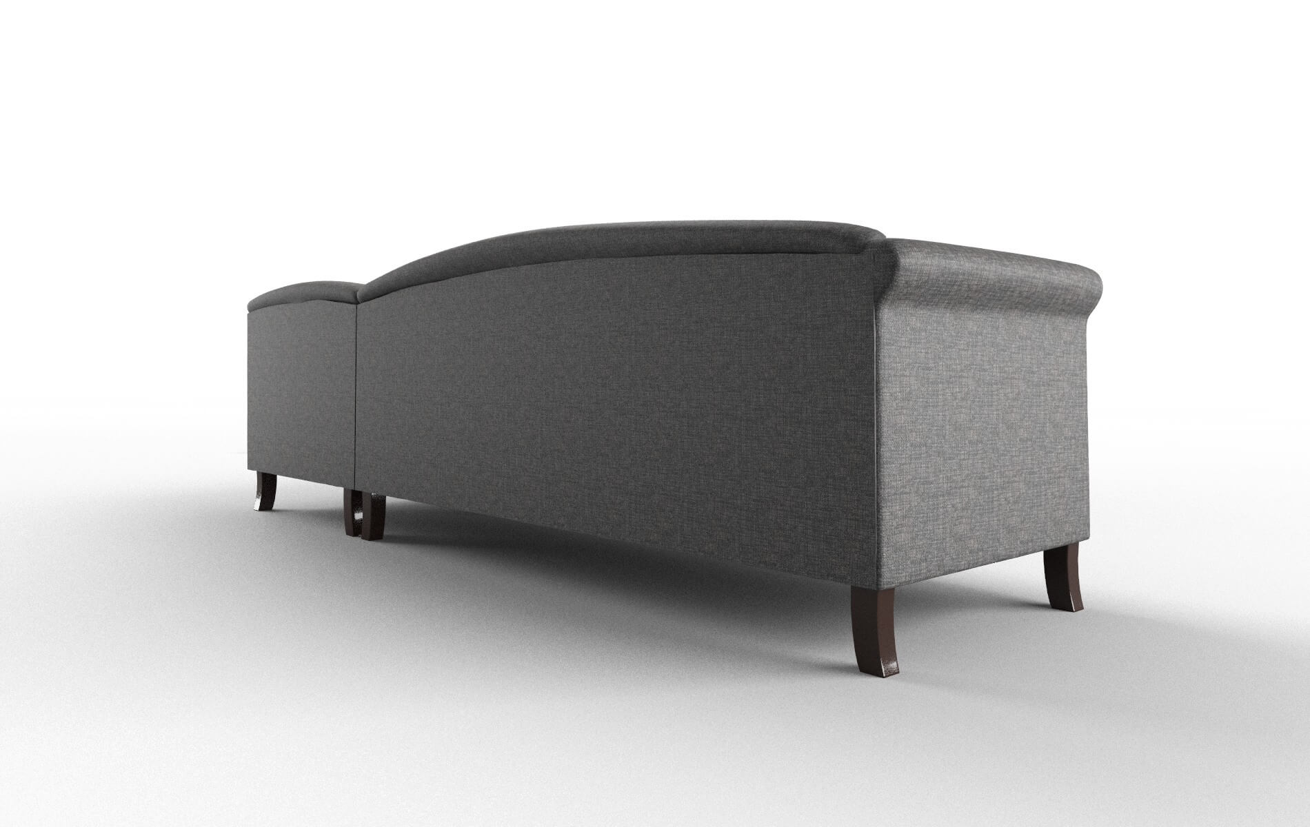 Crete Insight Charcoal Panel espresso legs 5