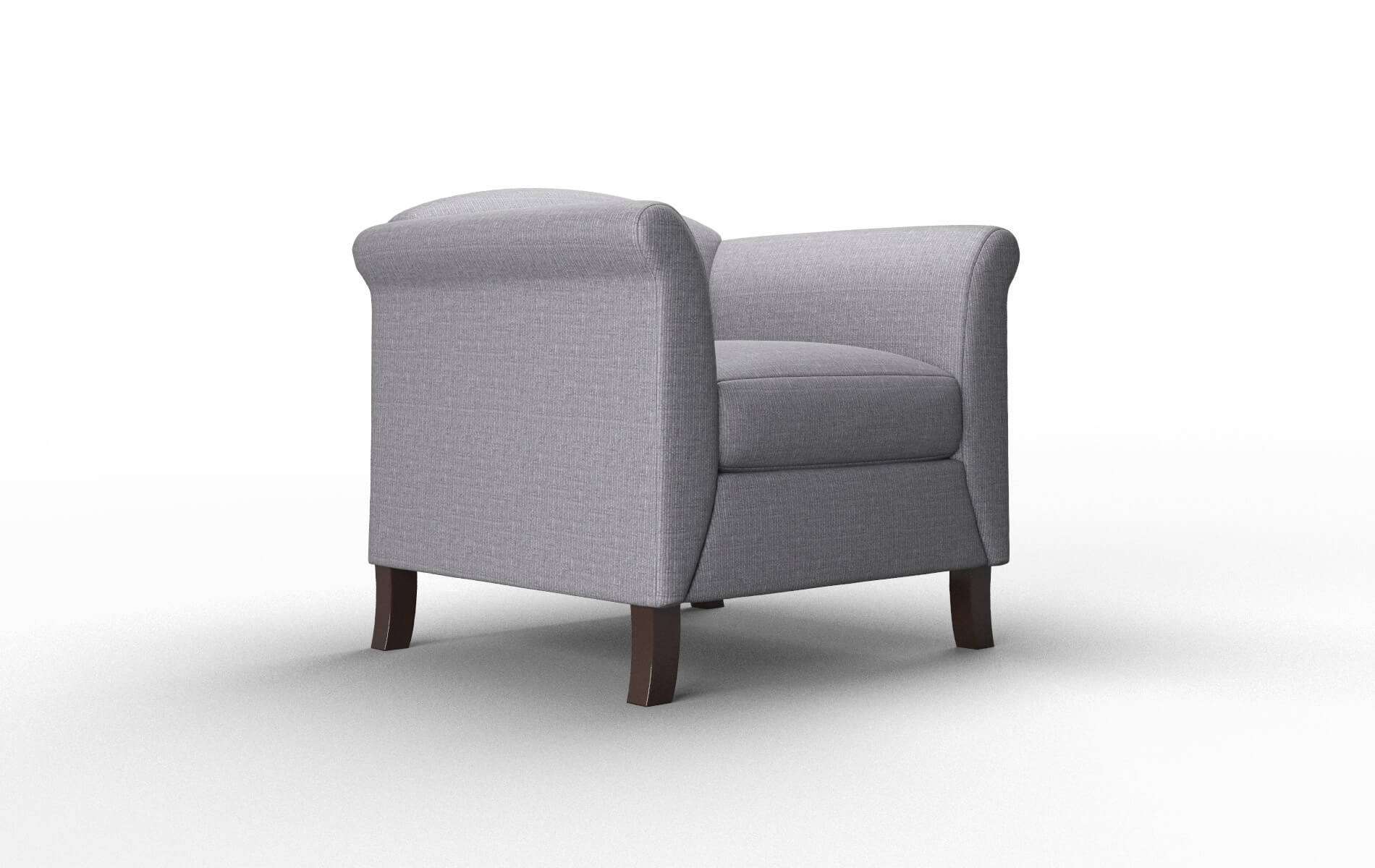 Crete Insight Denim Chair espresso legs 2