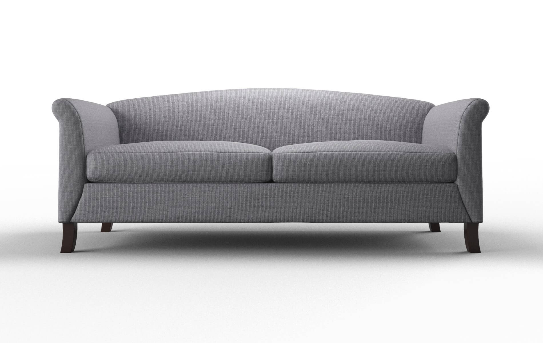 Crete Insight Denim Sofa espresso legs 1