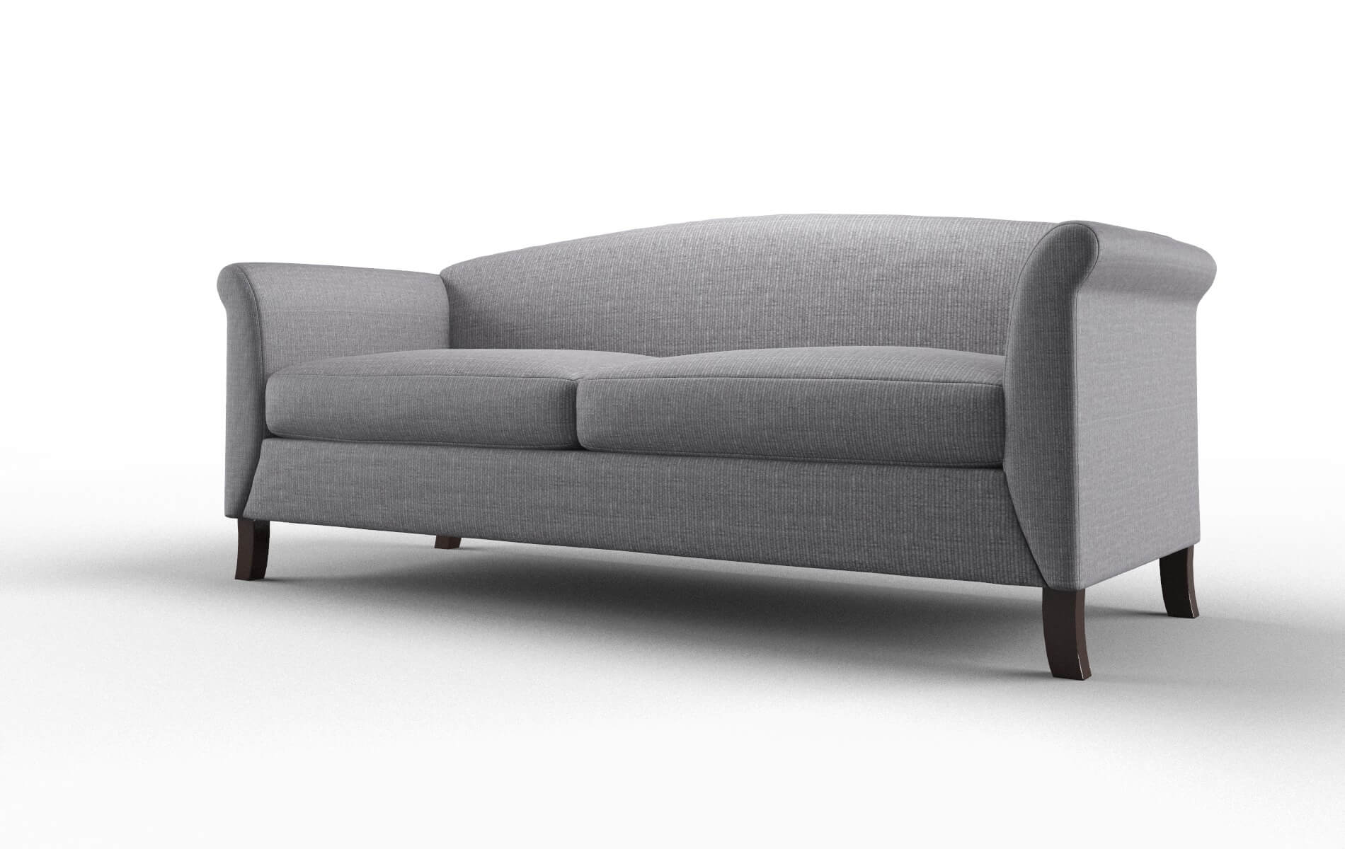 Crete Insight Denim Sofa espresso legs 4