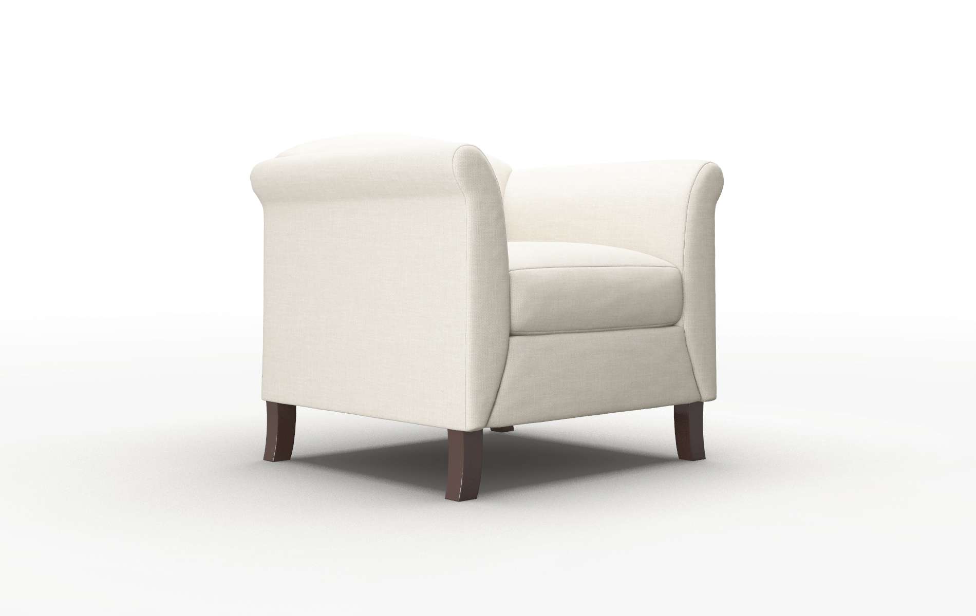 Crete Keylargo Almond Chair espresso legs 2