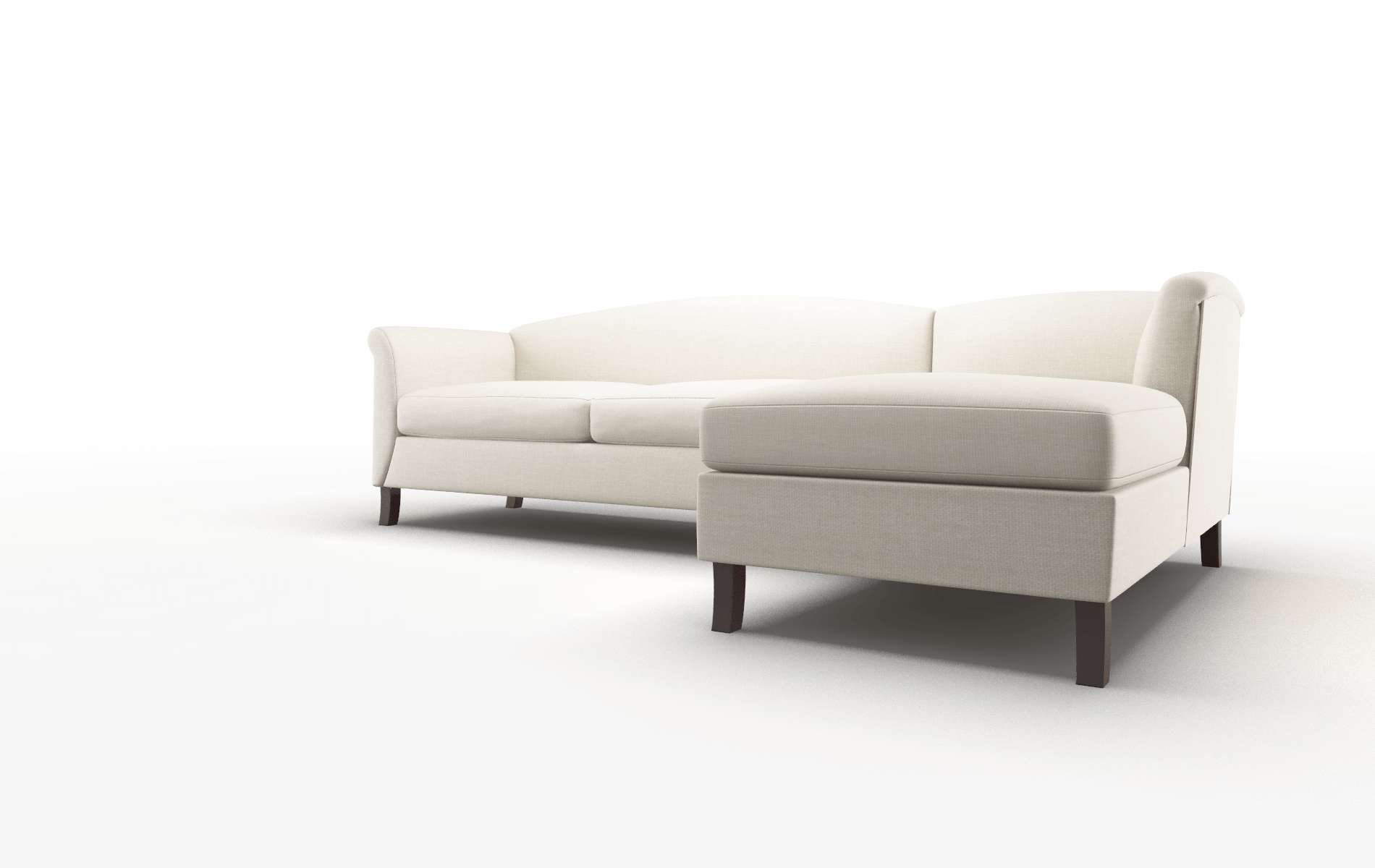 Crete Keylargo Almond Panel espresso legs 4