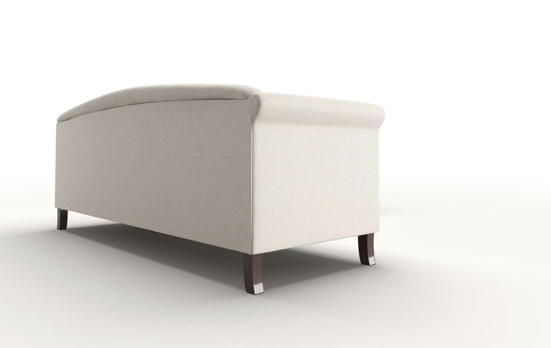 Crete Keylargo Almond Sectional espresso legs 3