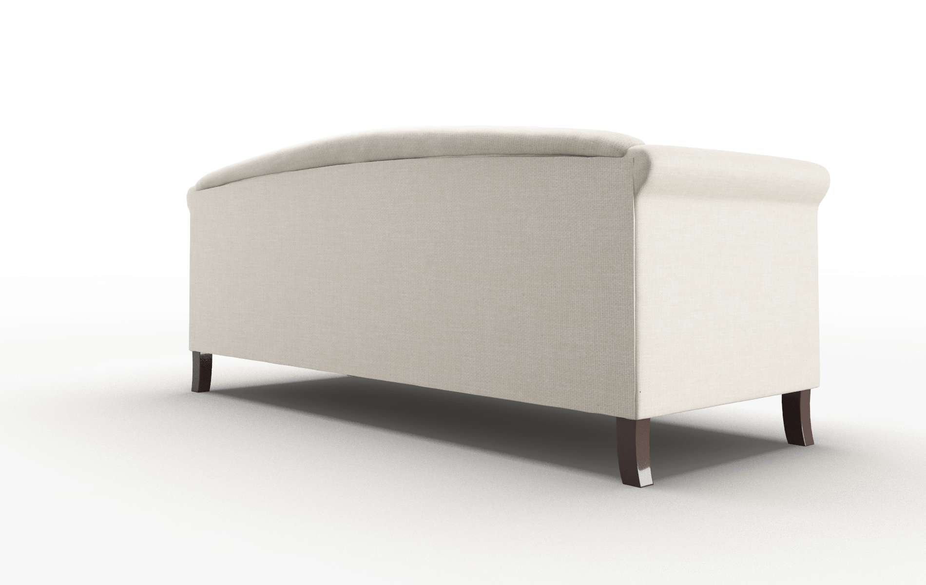 Crete Keylargo Almond Sofa espresso legs 5