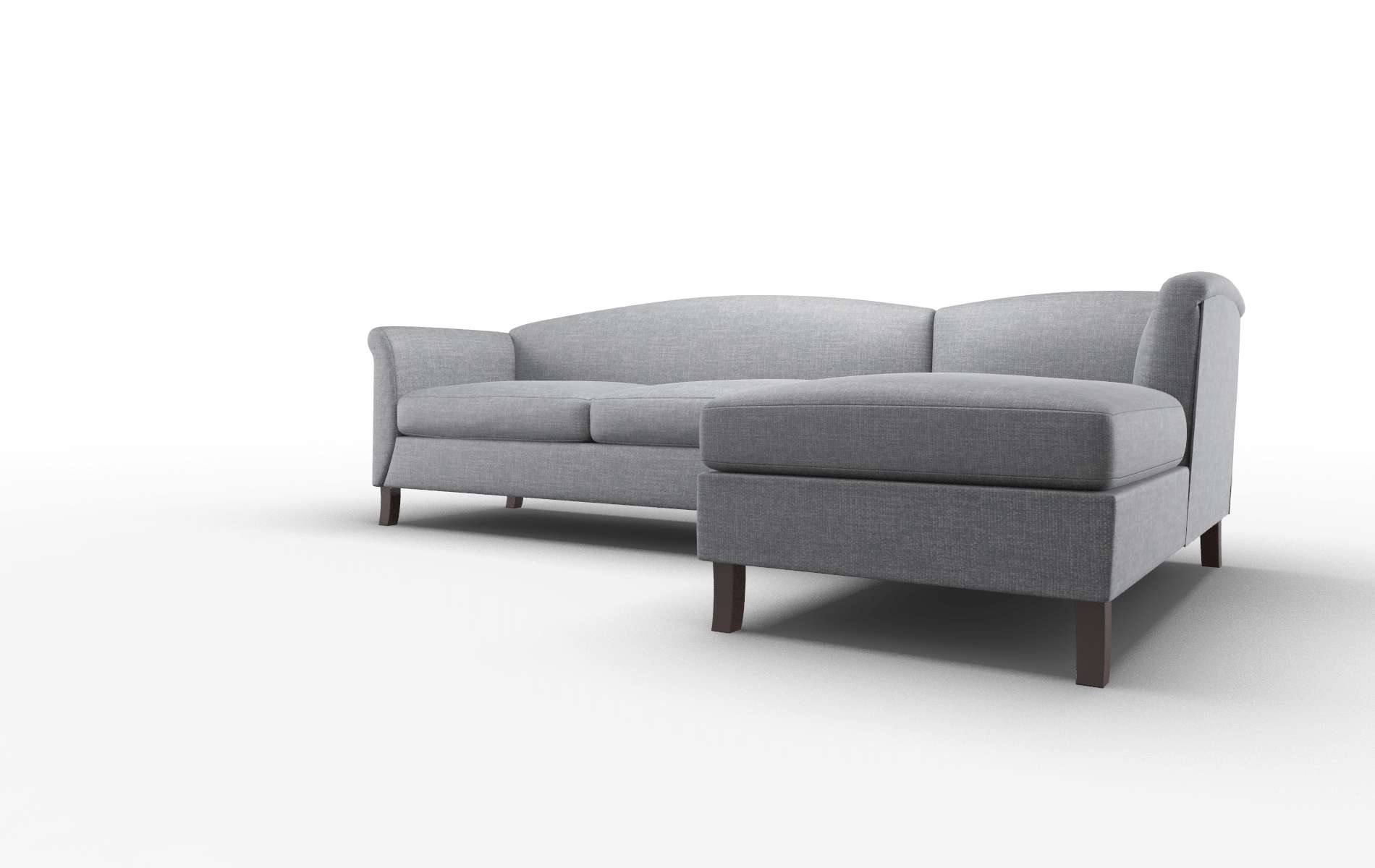 Crete Keylargo Graphite Panel espresso legs 4