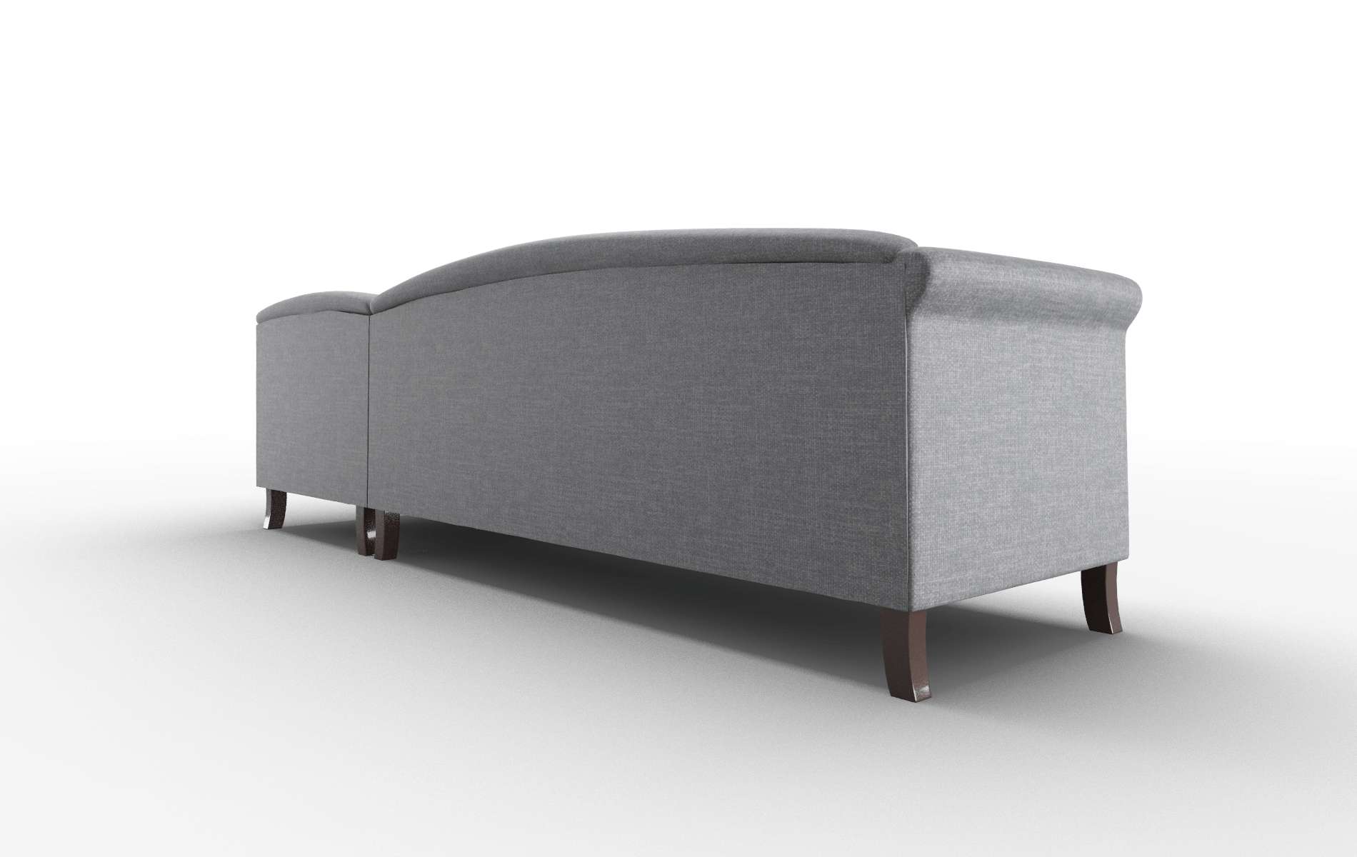 Crete Keylargo Graphite Panel espresso legs 5