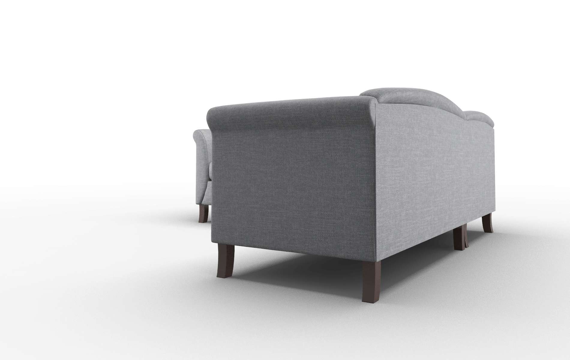 Crete Keylargo Graphite Sectional espresso legs 4