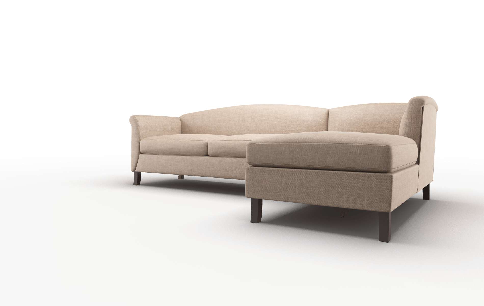 Crete Keylargo Mink Panel espresso legs 4