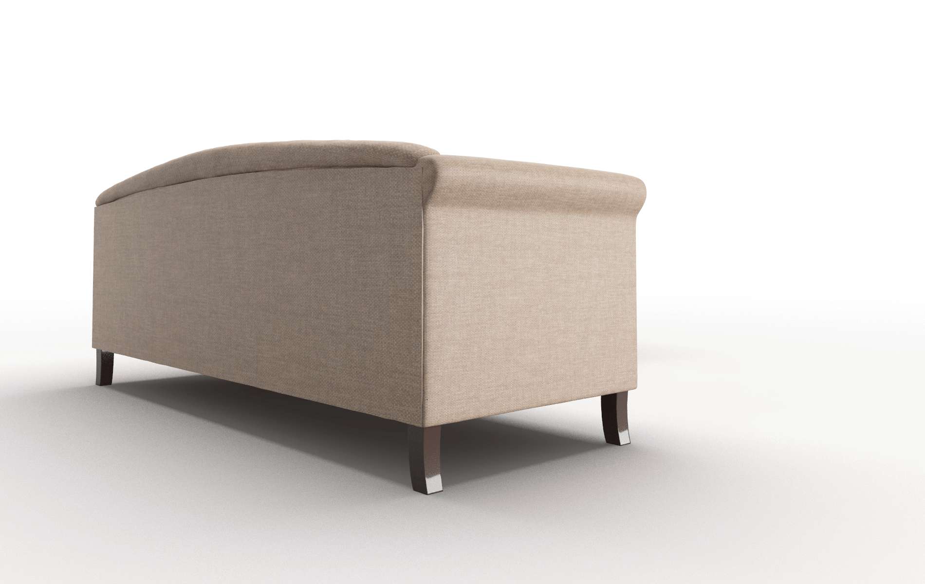 Crete Keylargo Mink Sectional espresso legs 3