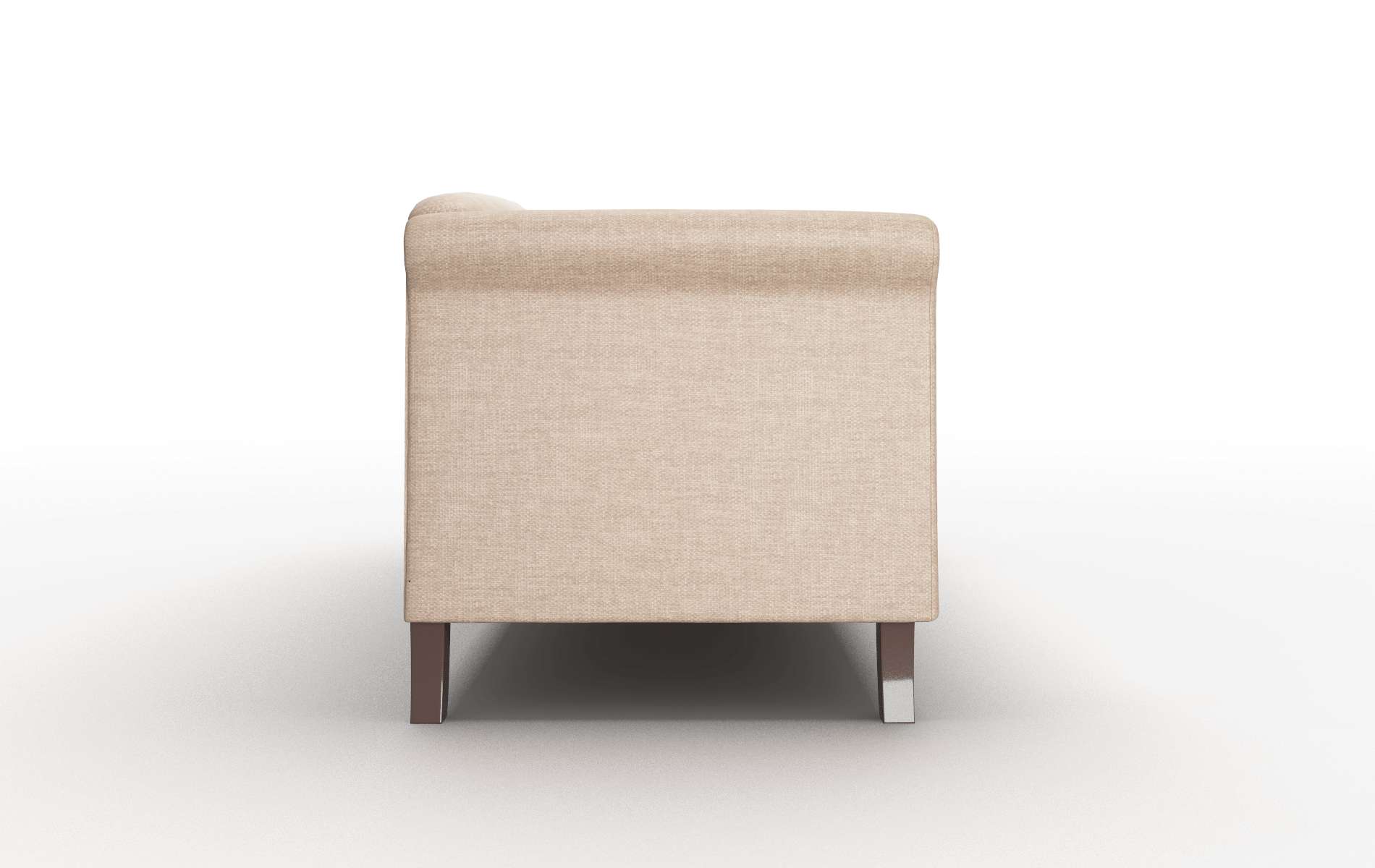 Crete Keylargo Mink Sofa espresso legs 3