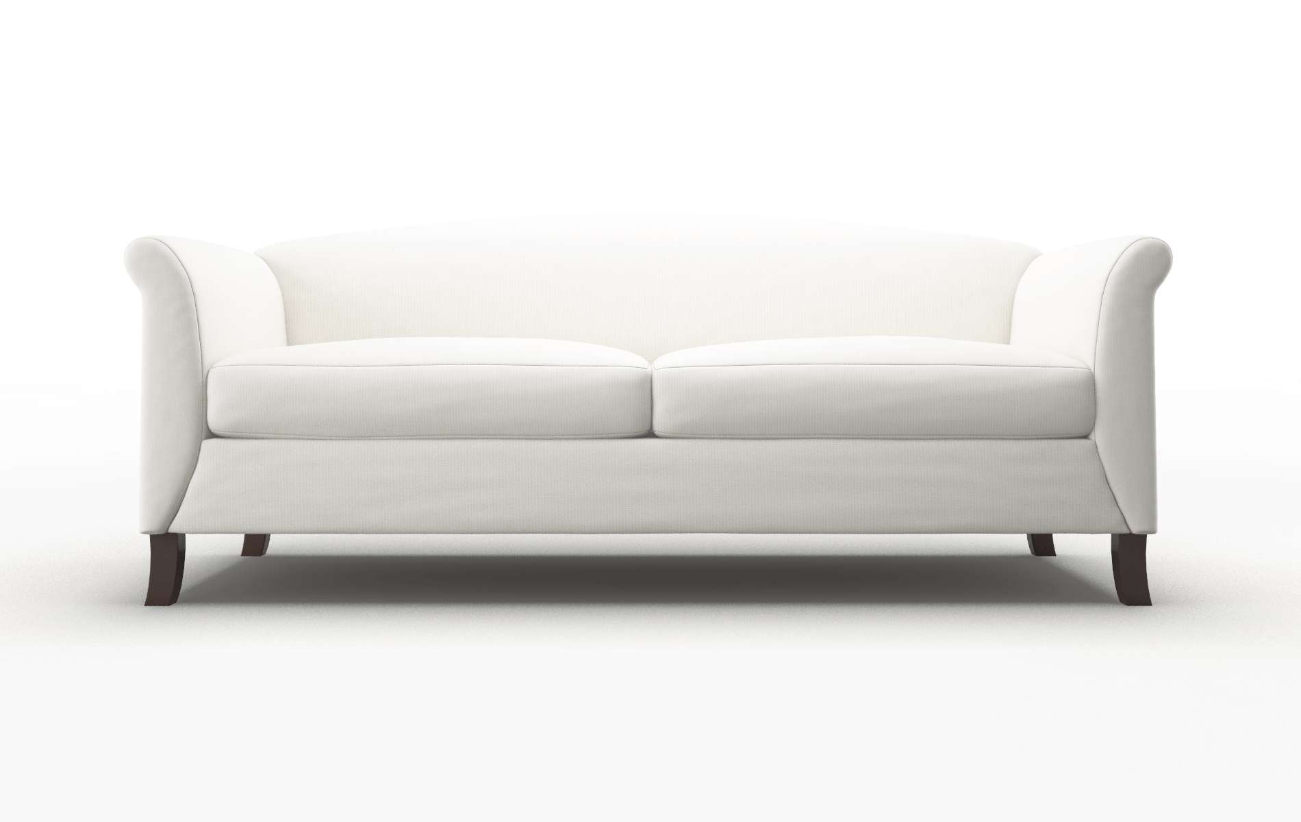 Crete Keylargo Oatmeal Sofa espresso legs 1