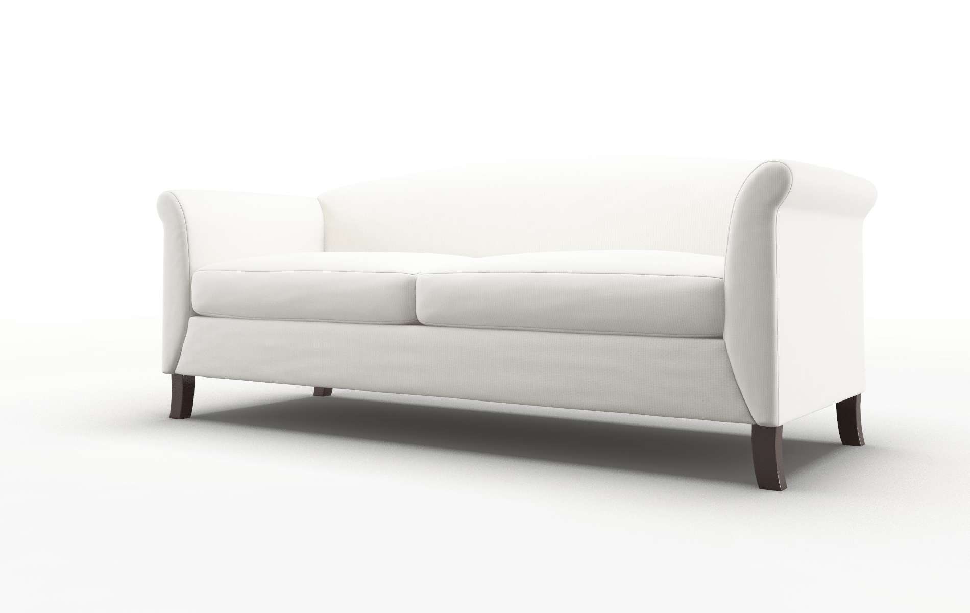 Crete Keylargo Oatmeal Sofa espresso legs 4