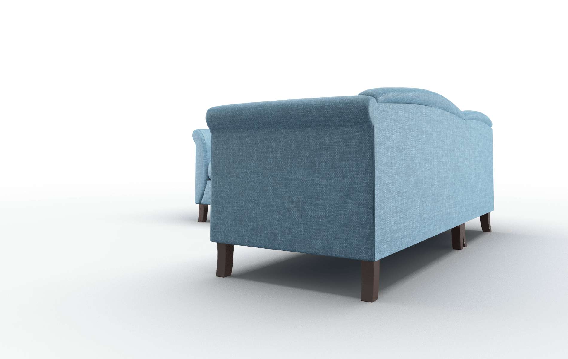 Crete Keylargo Ocean Sectional espresso legs 4