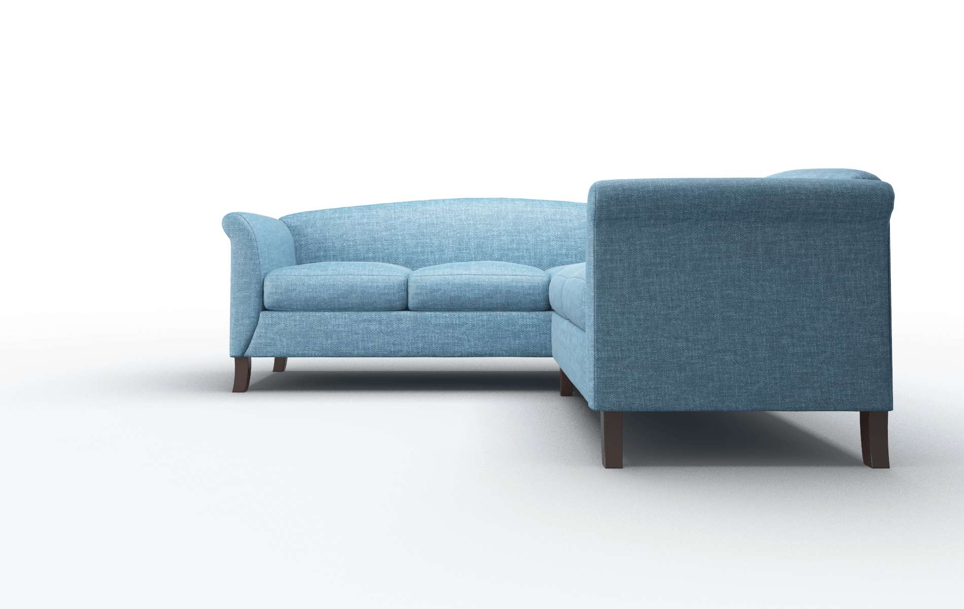 Crete Keylargo Ocean Sectional espresso legs 5