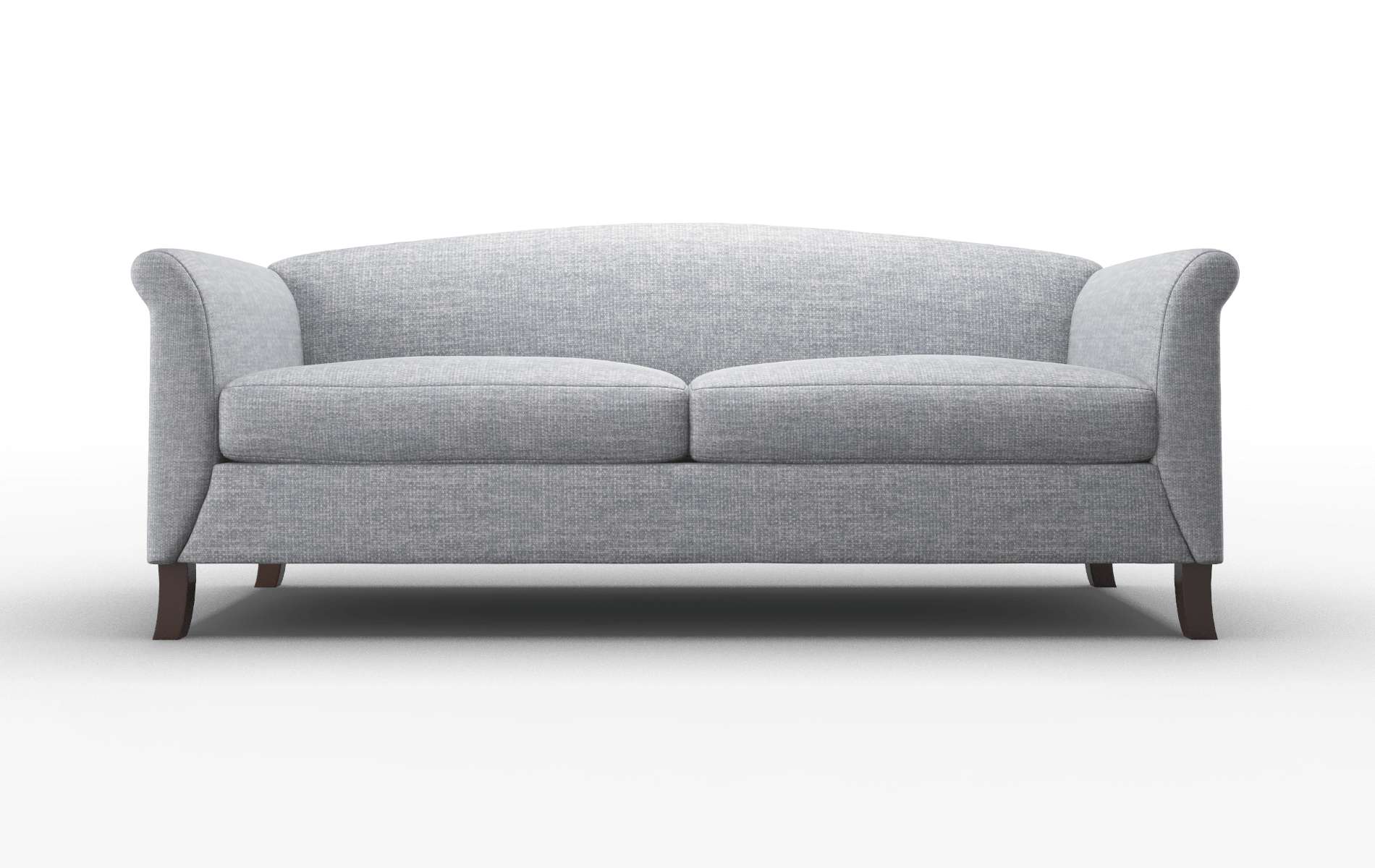 Crete Lana Ash Sofa espresso legs 1