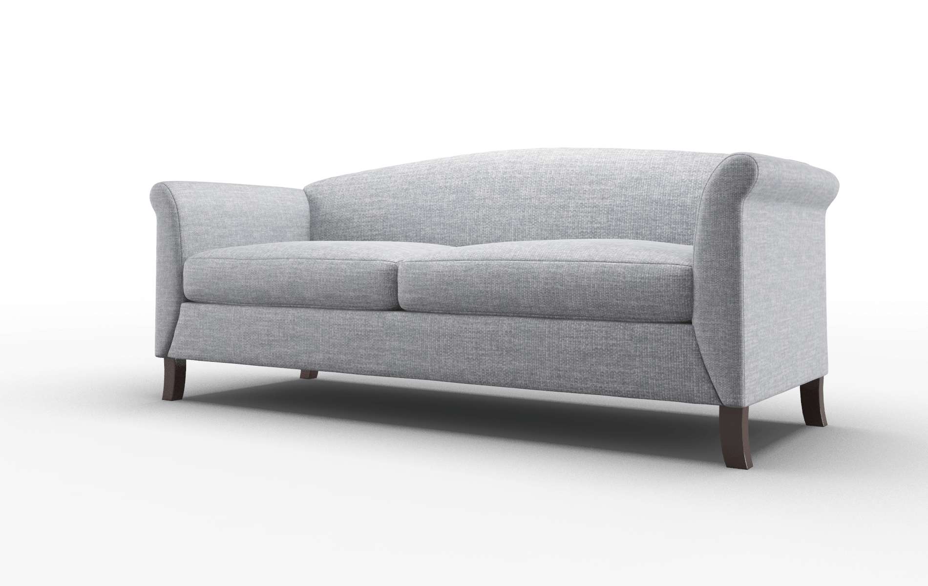 Crete Lana Ash Sofa espresso legs 4