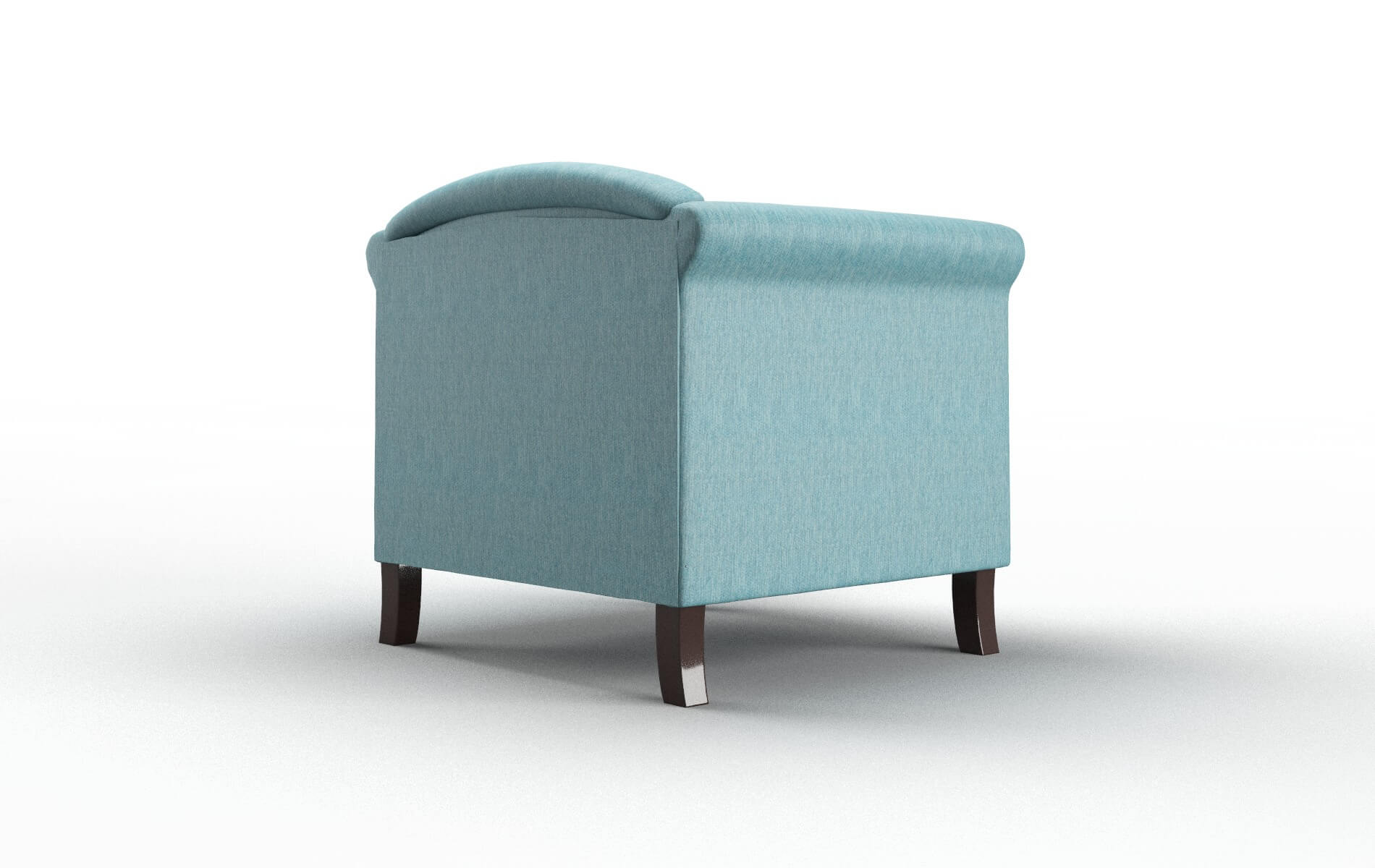 Crete Lana Peacock Chair espresso legs 5