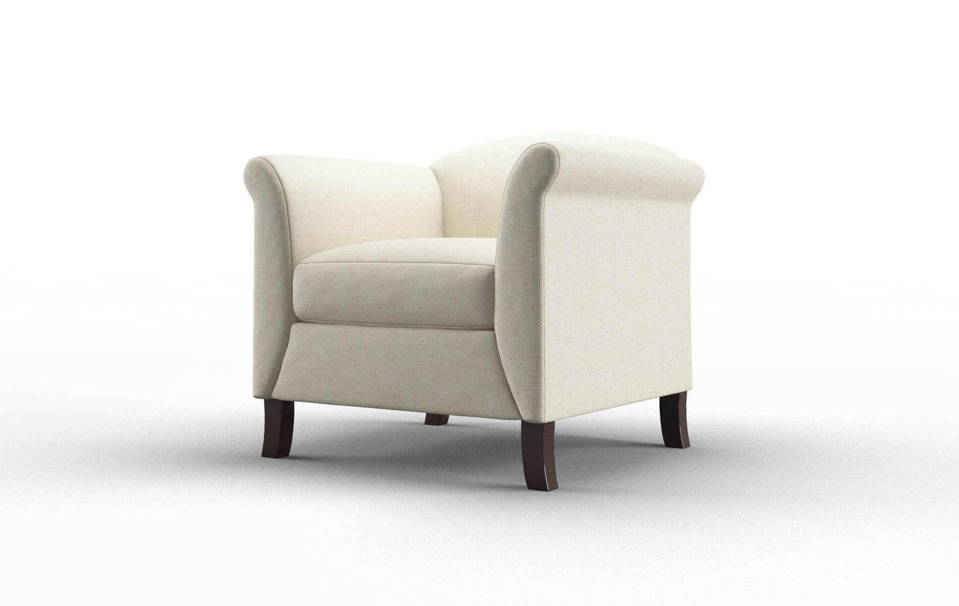 Crete Lana Sand Chair espresso legs 4