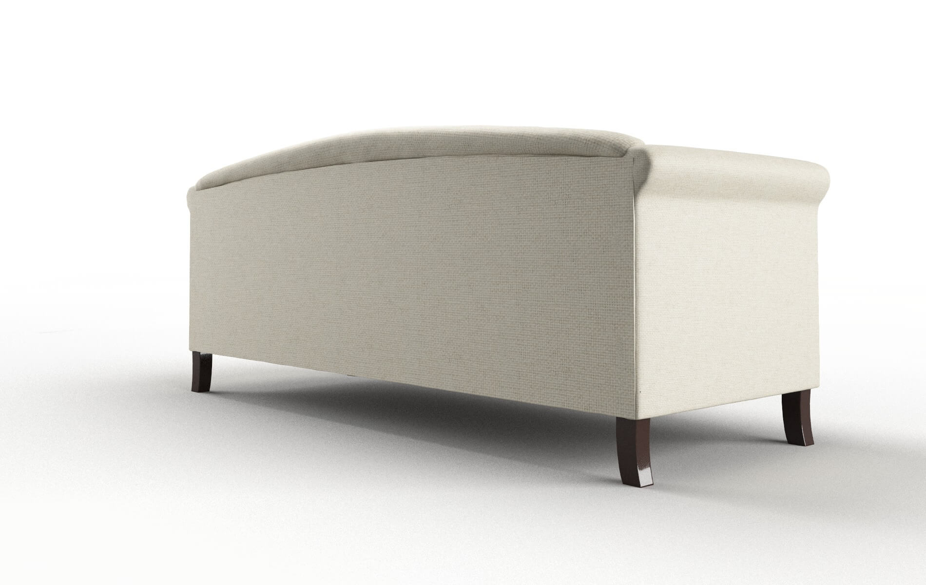 Crete Lana Sand Sofa espresso legs 5