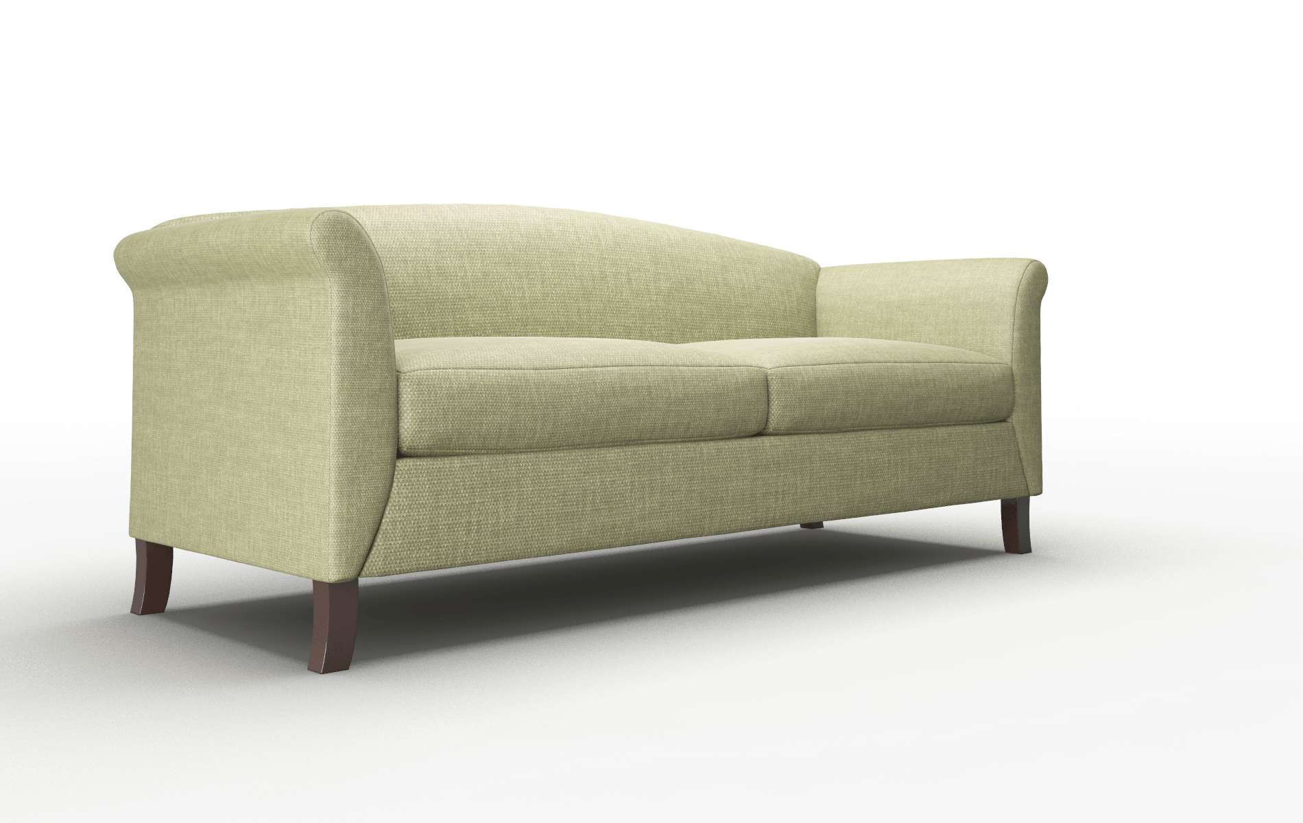 Crete Leslie Lawn Sofa espresso legs 2