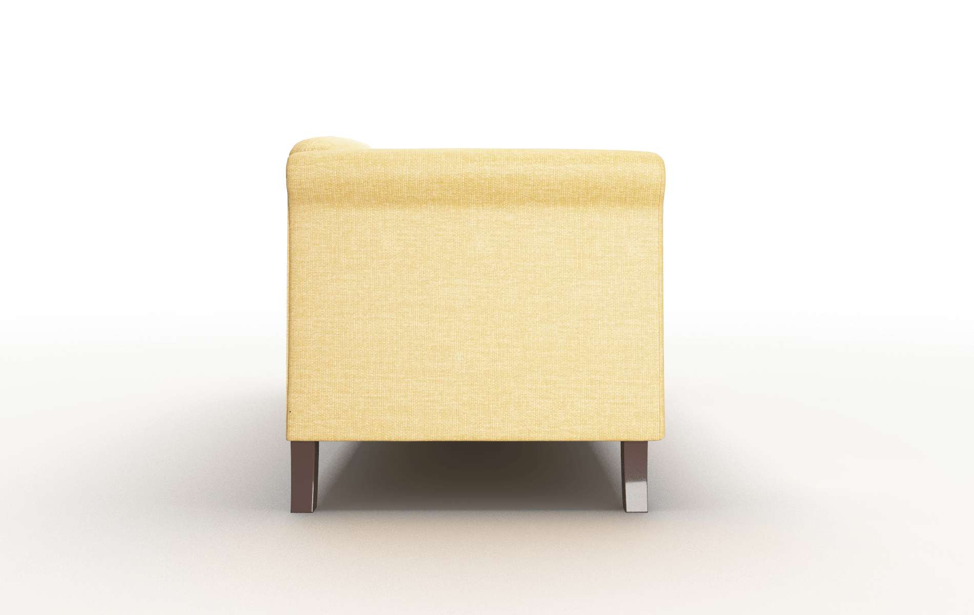 Crete Leslie Saffron Sofa espresso legs 3