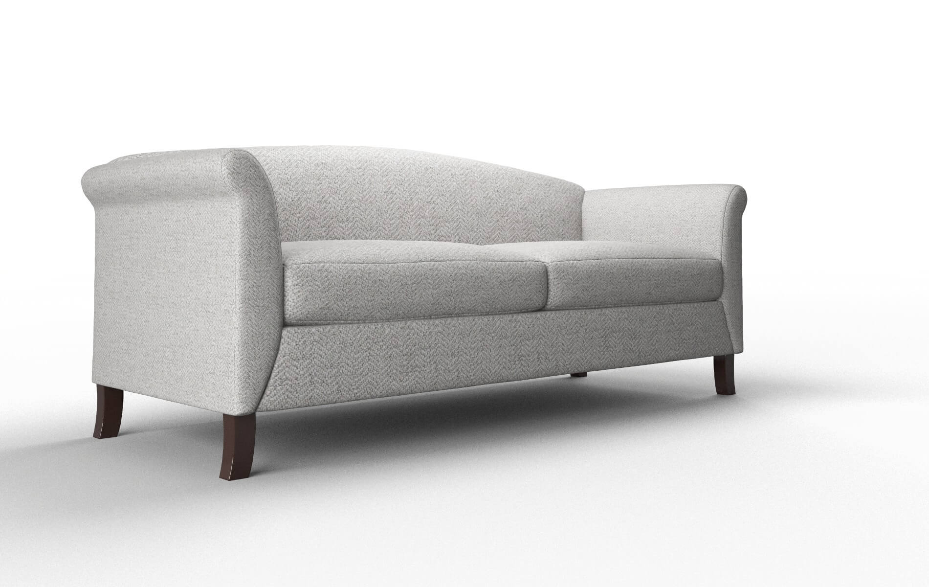 Crete Malibu Dove Sofa espresso legs 2