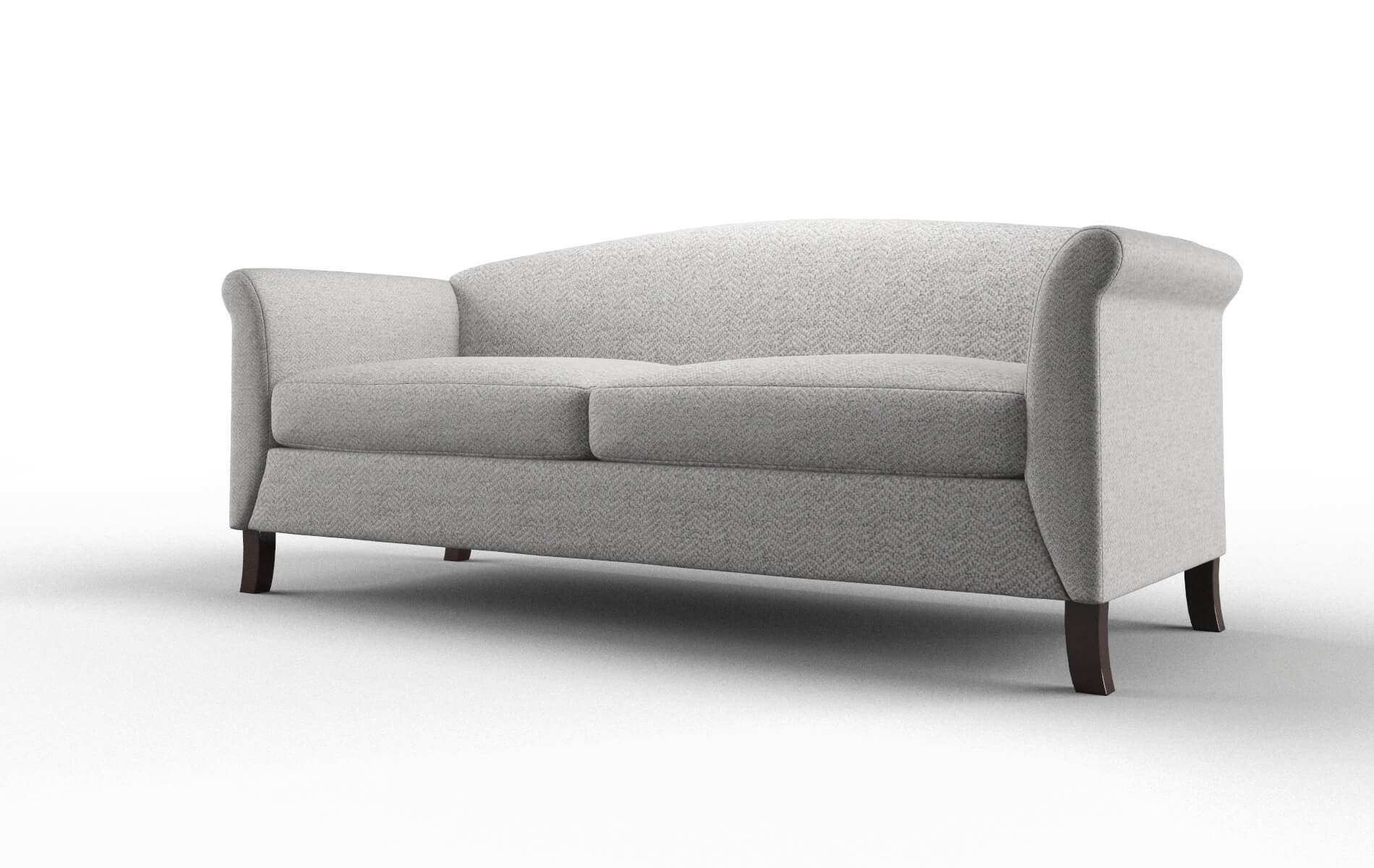 Crete Malibu Dove Sofa espresso legs 4