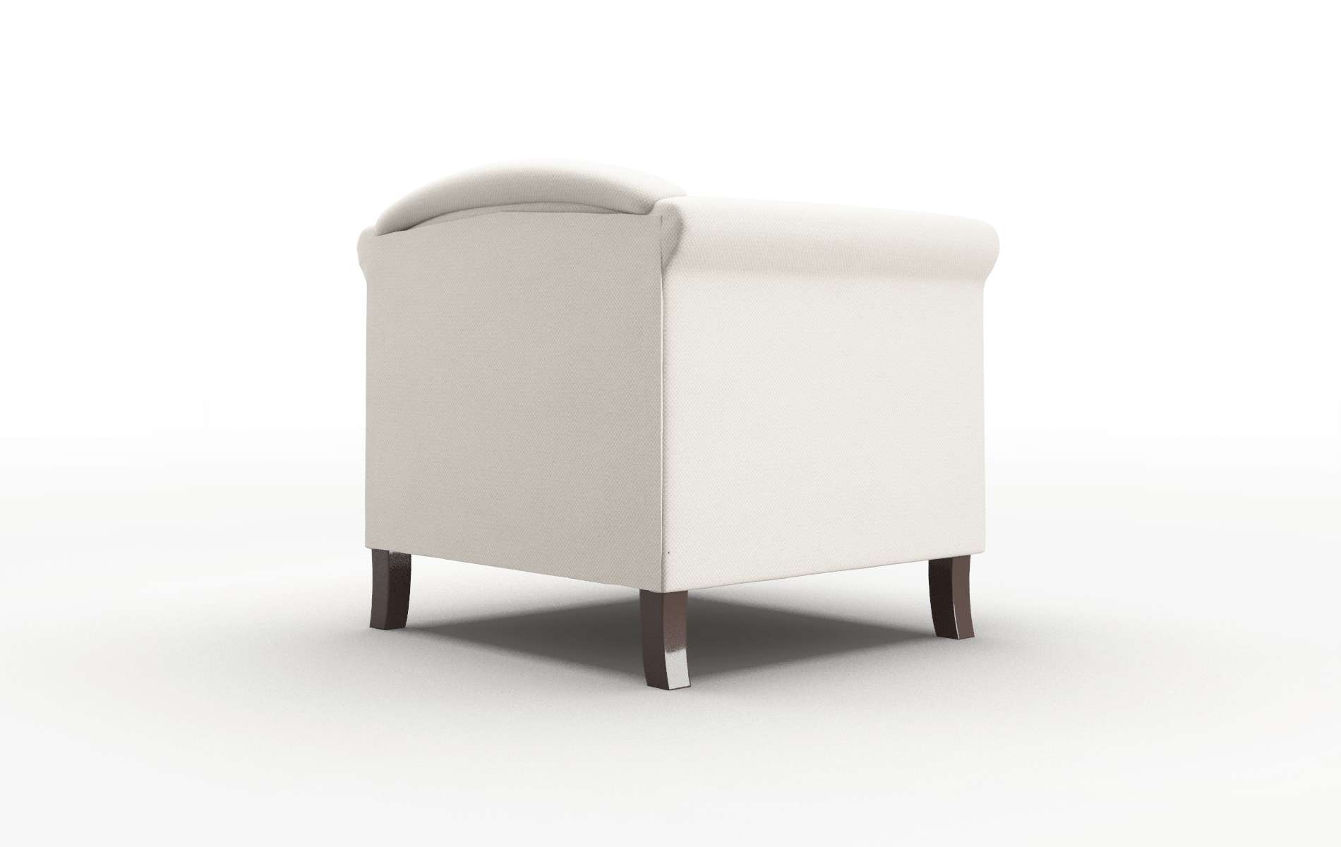 Crete Malibu Linen Chair espresso legs 5