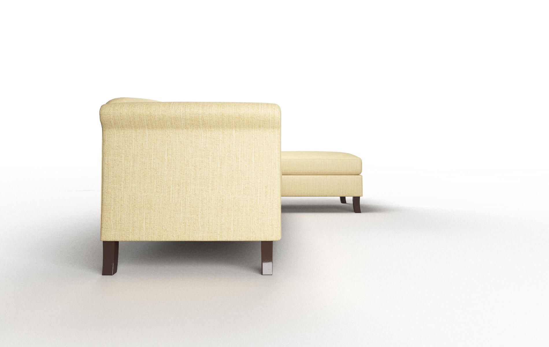 Crete Malibu Maize Panel espresso legs 3