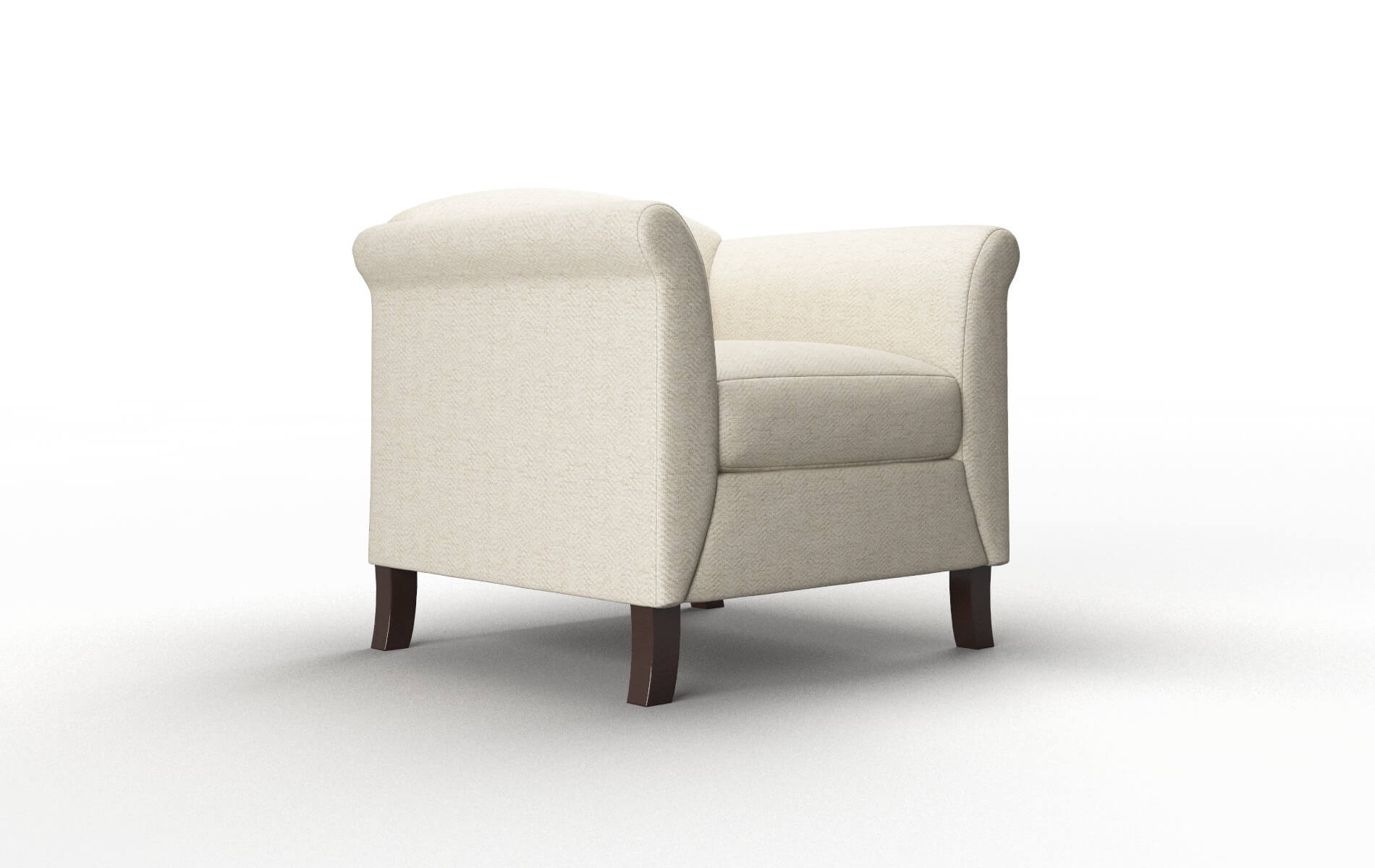 Crete Malibu Sand Chair espresso legs 2