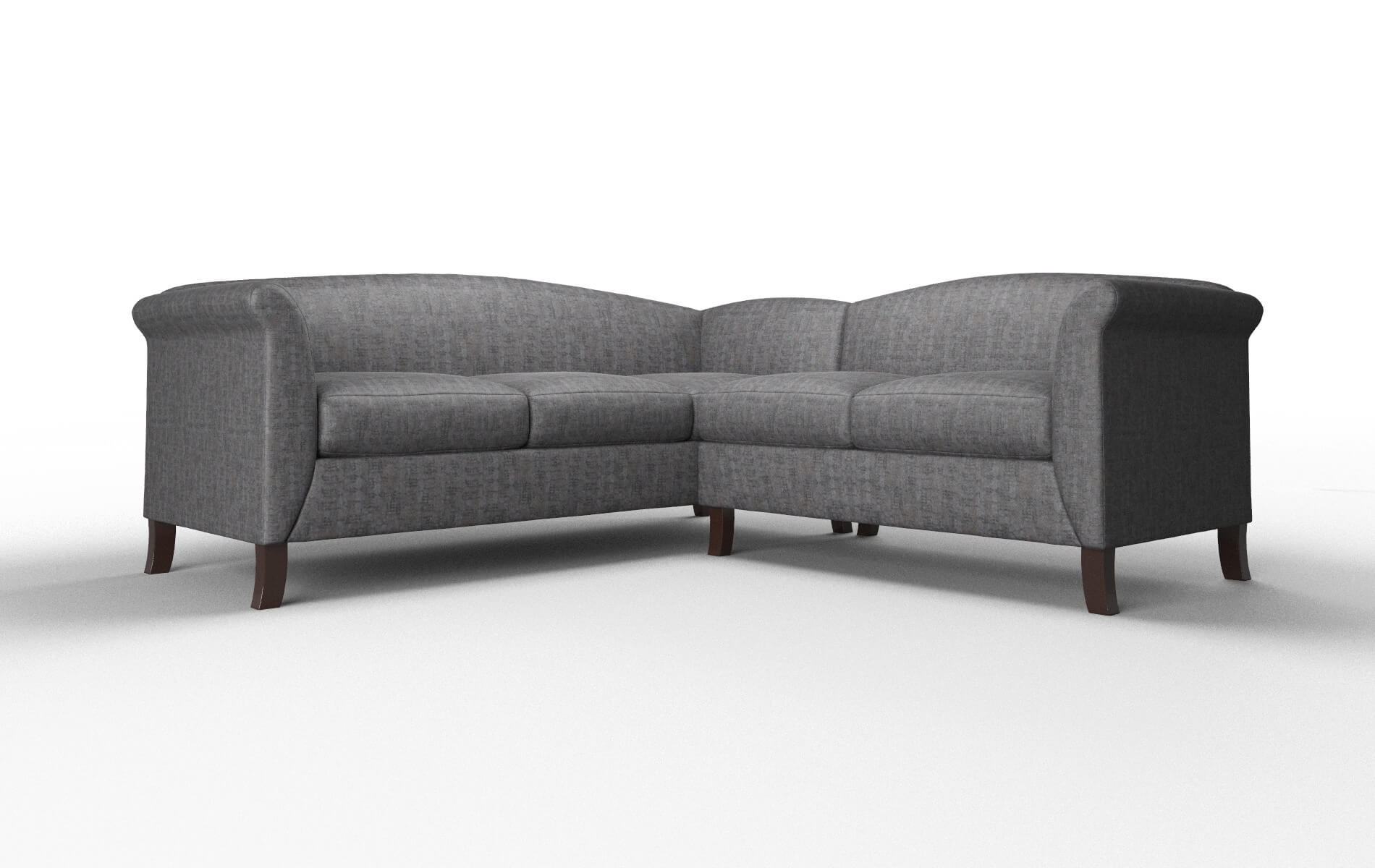 Crete Marcy Baltic Sectional espresso legs 1