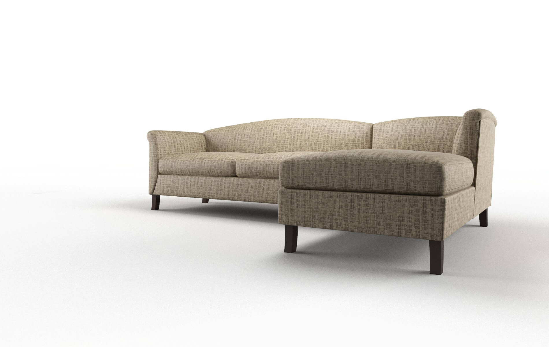 Crete Marcy Camel Panel espresso legs 4