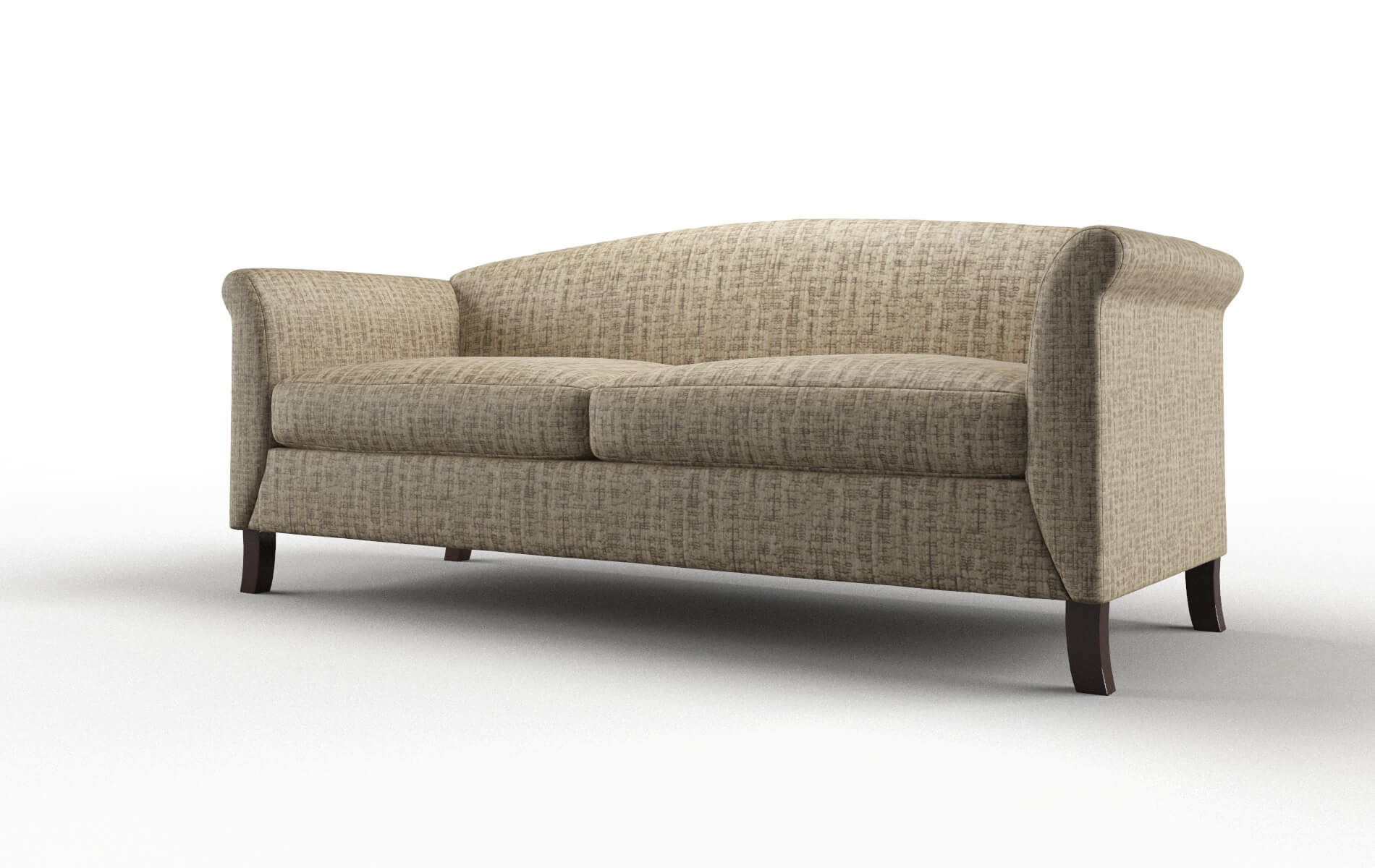 Crete Marcy Camel Sofa espresso legs 4