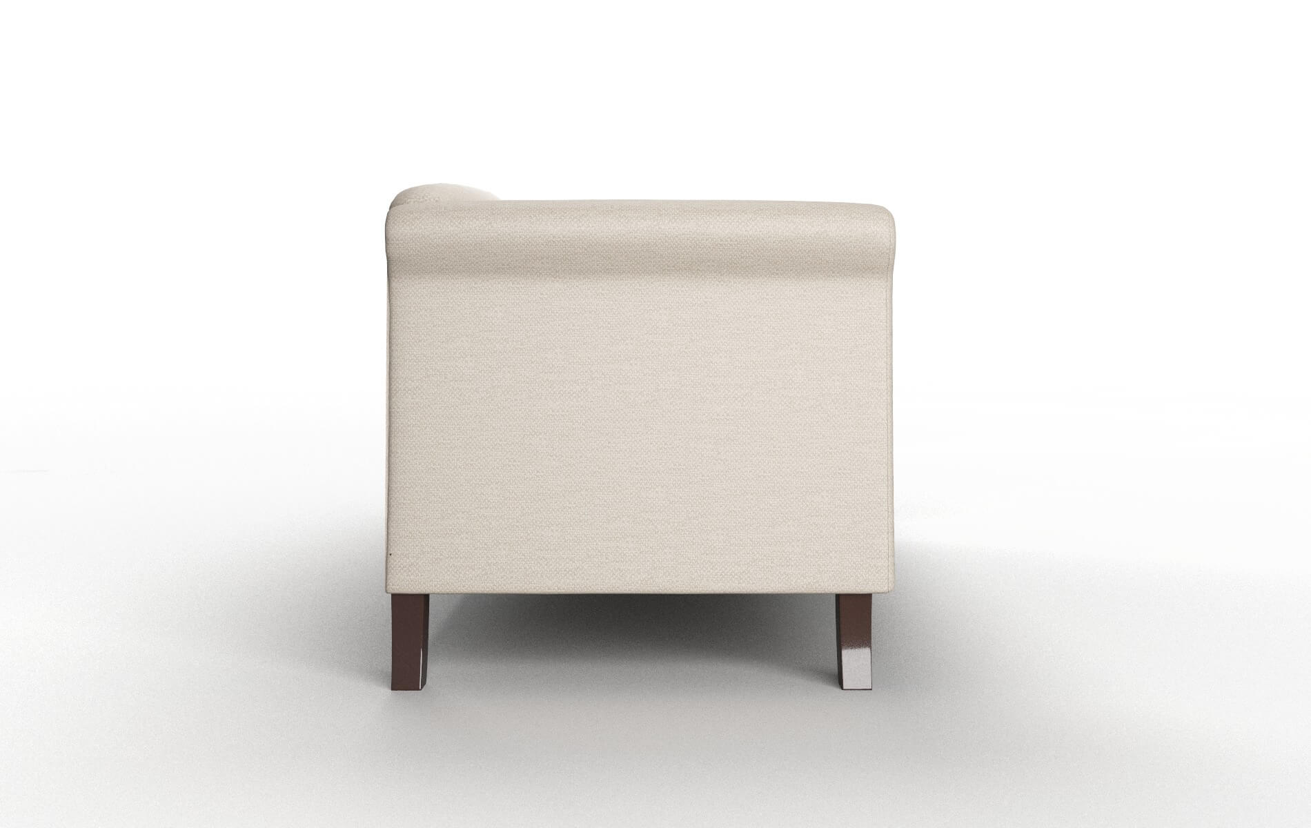 Crete Naples Almond Sofa espresso legs 3