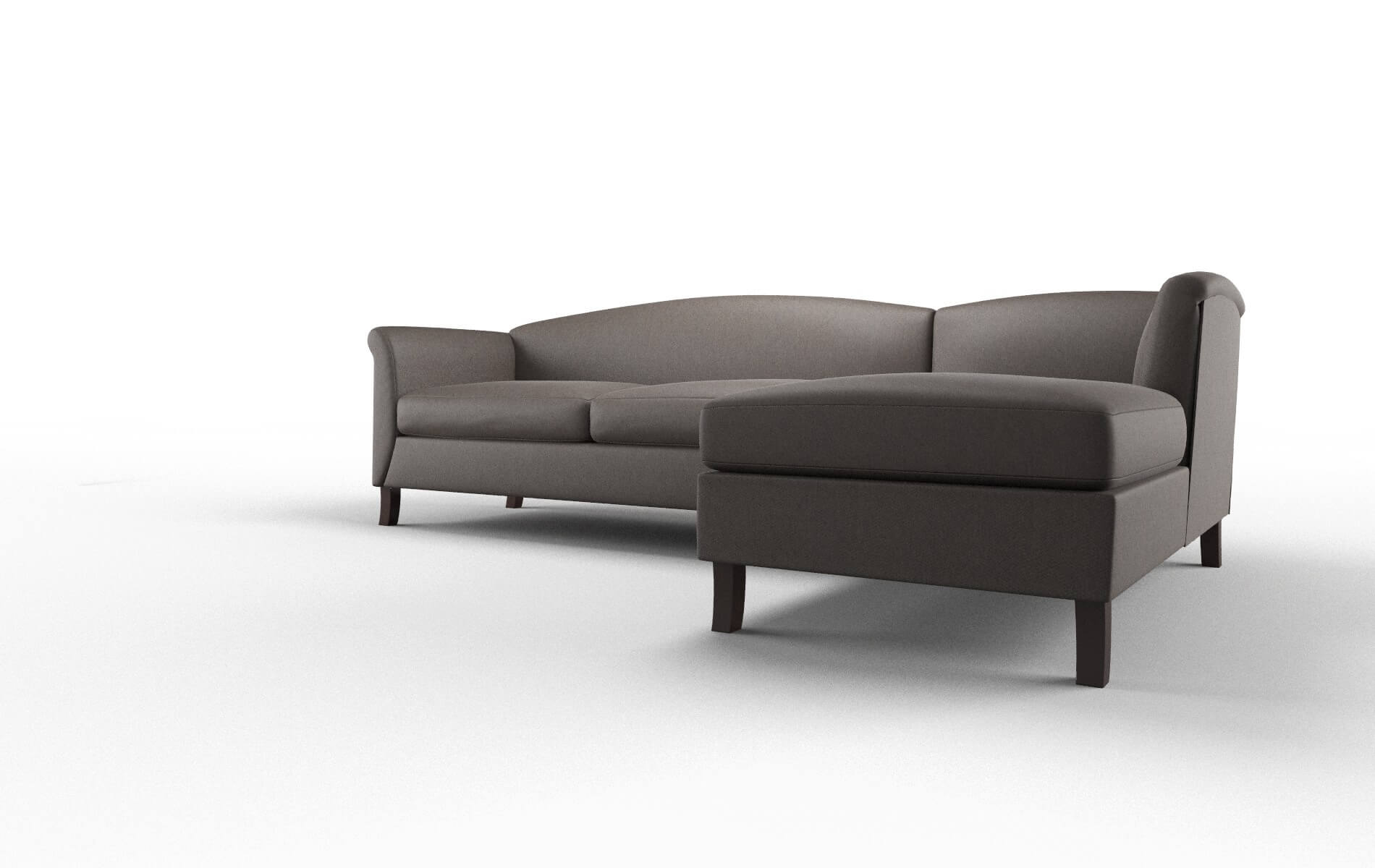 Crete Naples Graphite Panel espresso legs 4