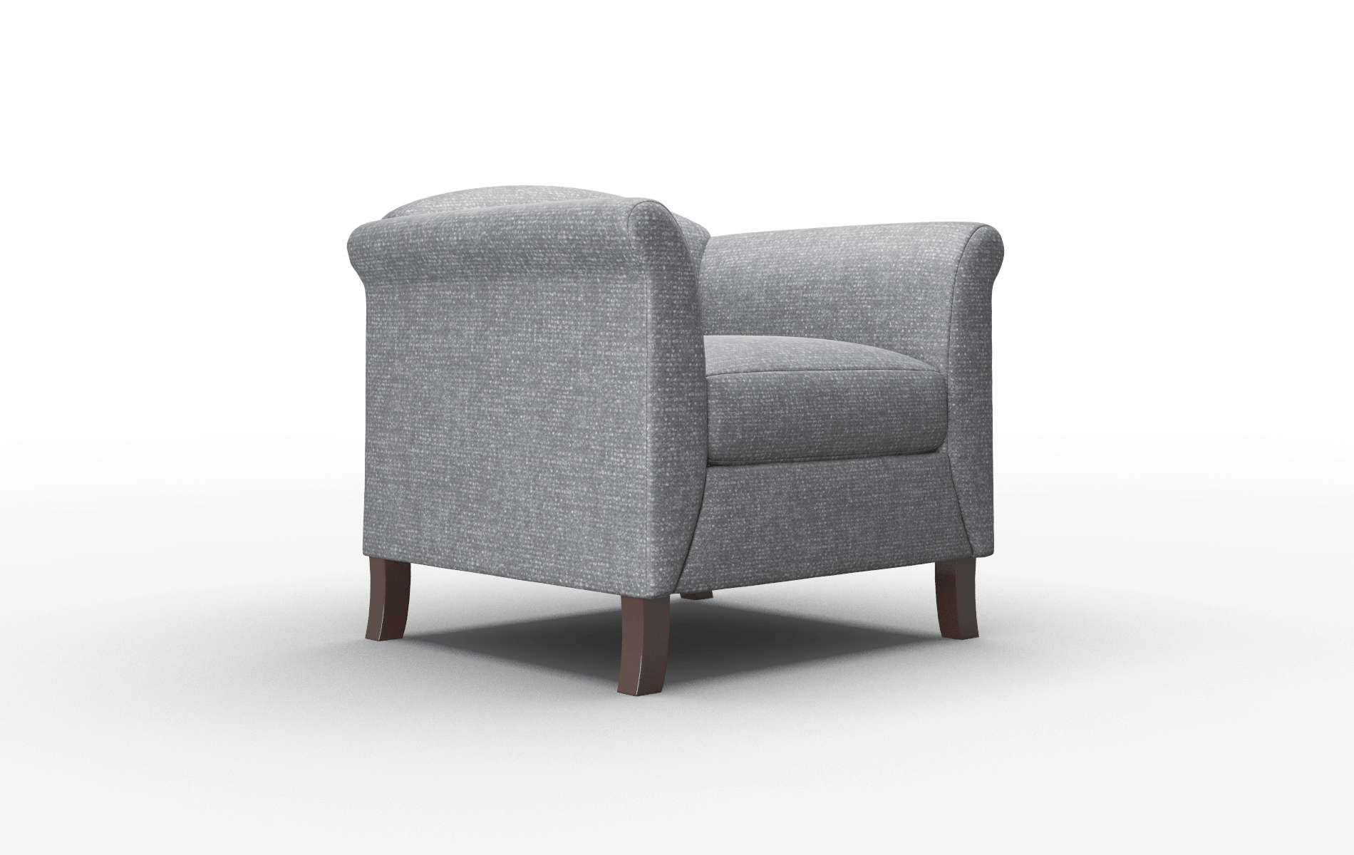 Crete Notion Graphite Chair espresso legs 2