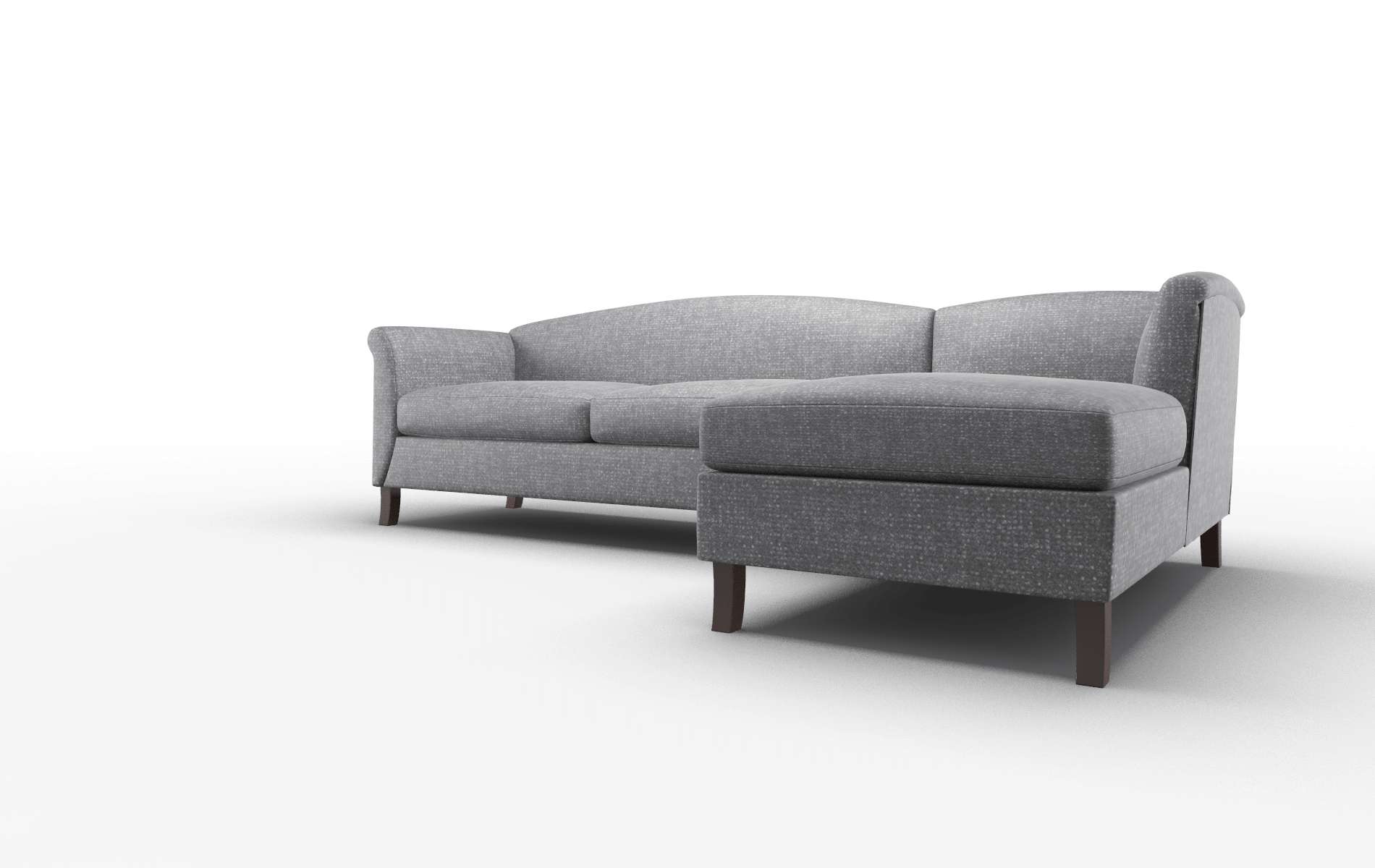 Crete Notion Graphite Panel espresso legs 4