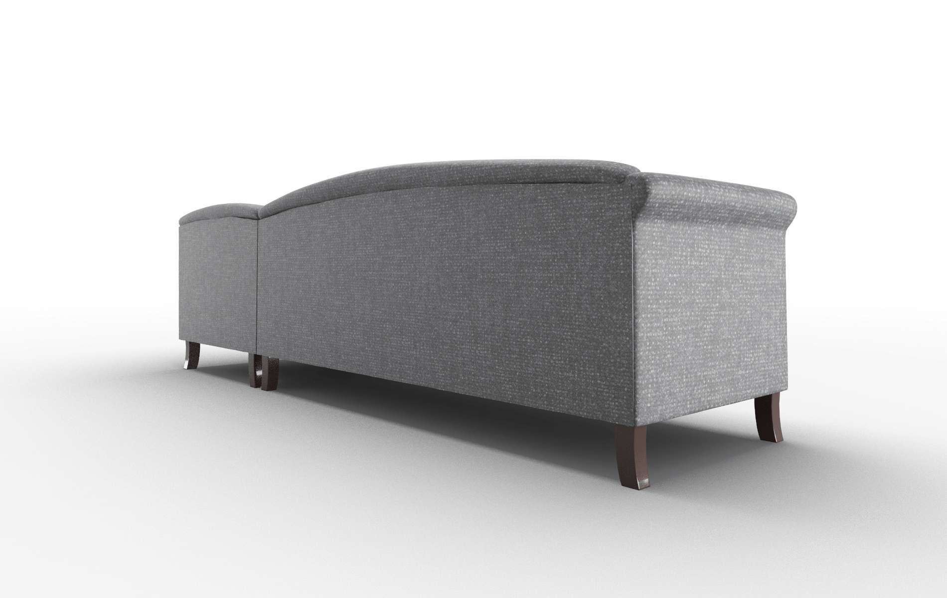 Crete Notion Graphite Panel espresso legs 5