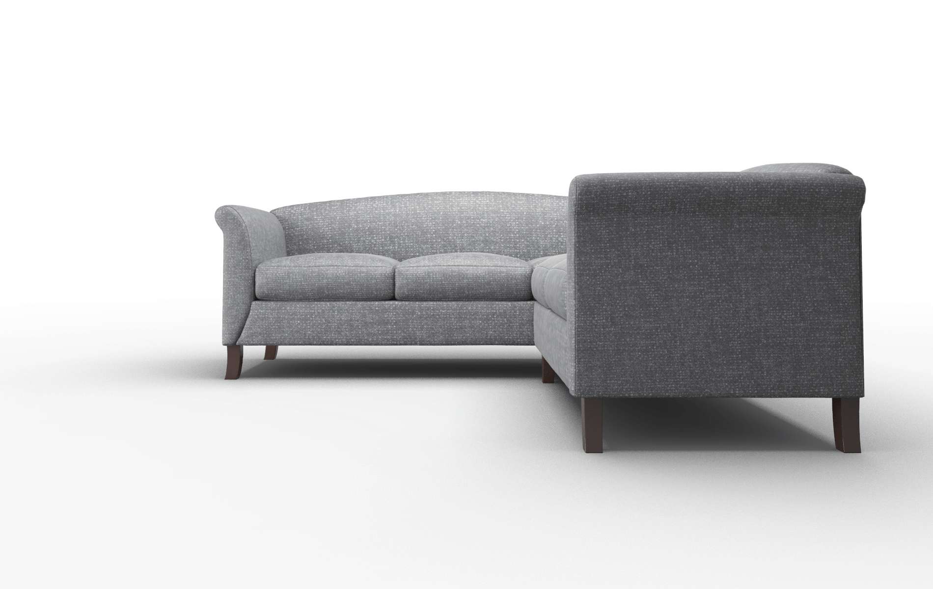 Crete Notion Graphite Sectional espresso legs 5