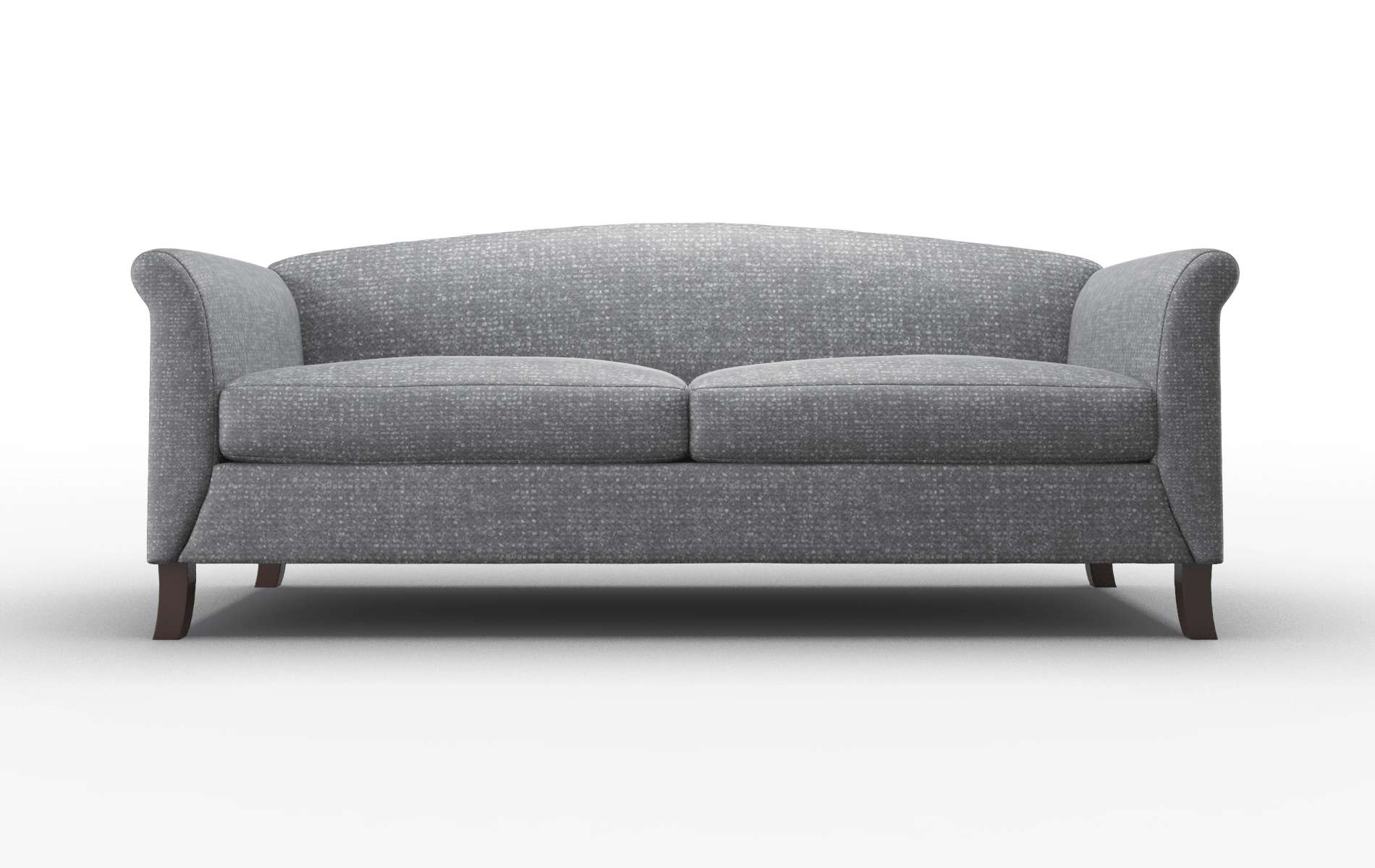 Crete Notion Graphite Sofa espresso legs 1