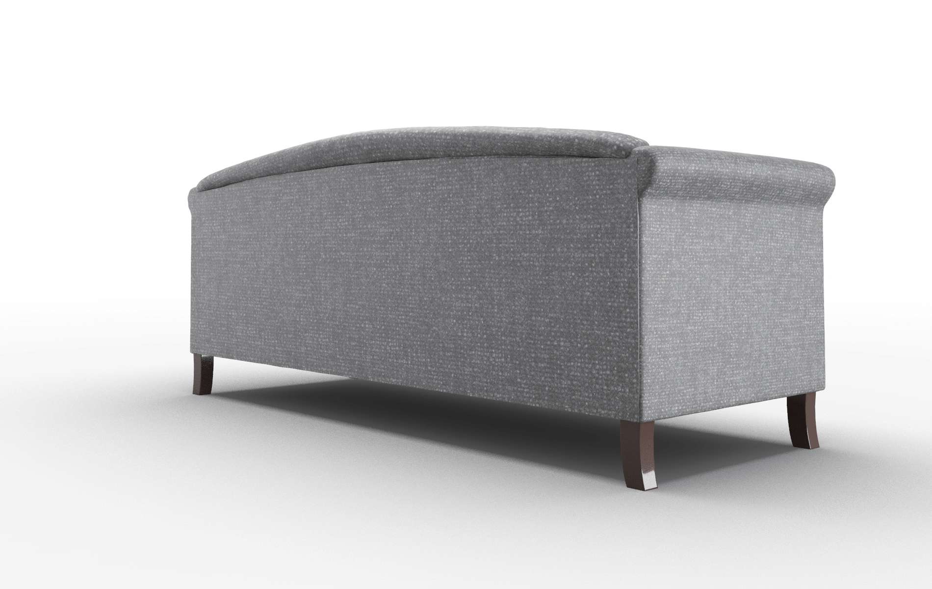 Crete Notion Graphite Sofa espresso legs 5